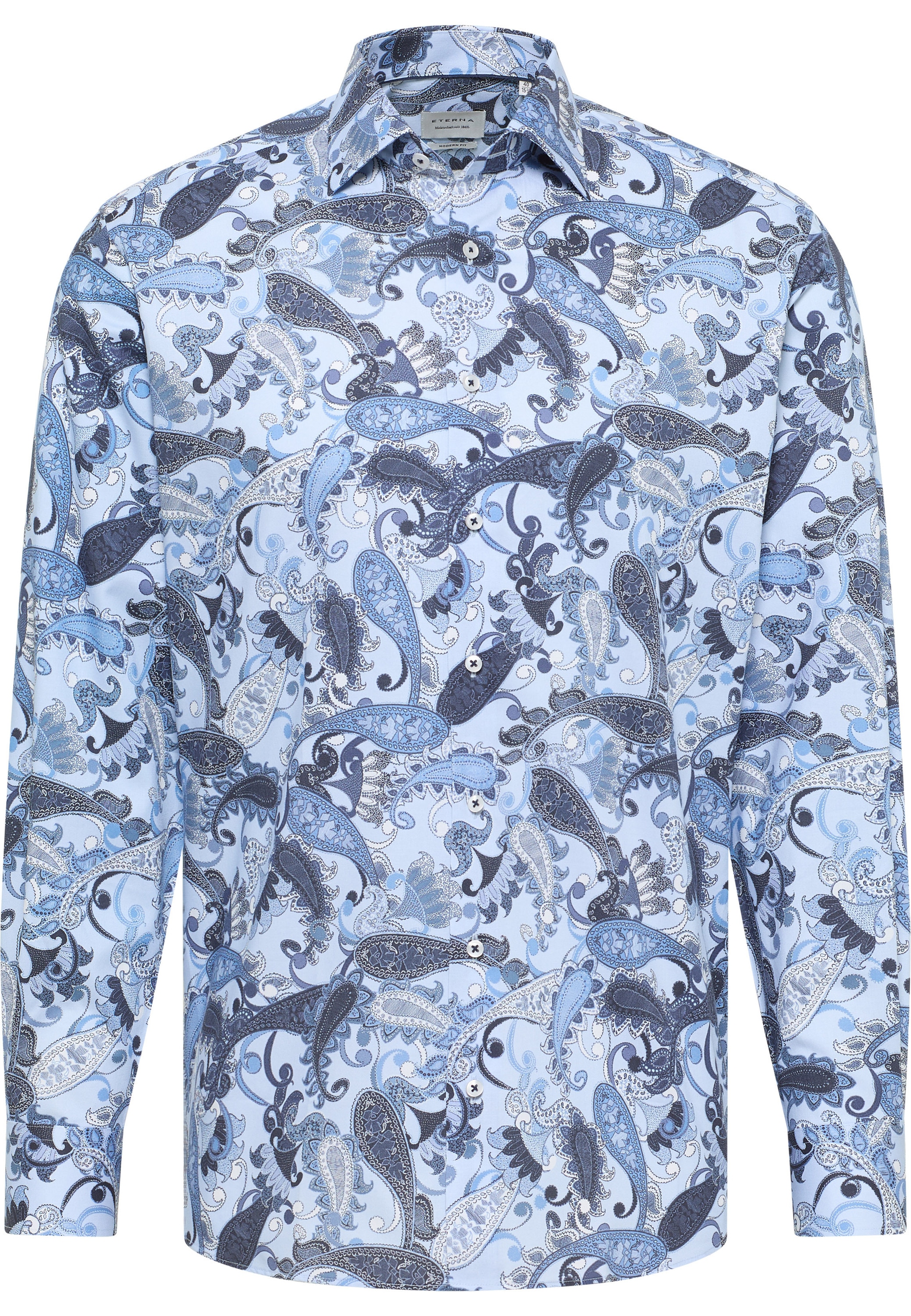 Eterna Langarmhemd »MODERN FIT«, NON IRON (bügelfrei)