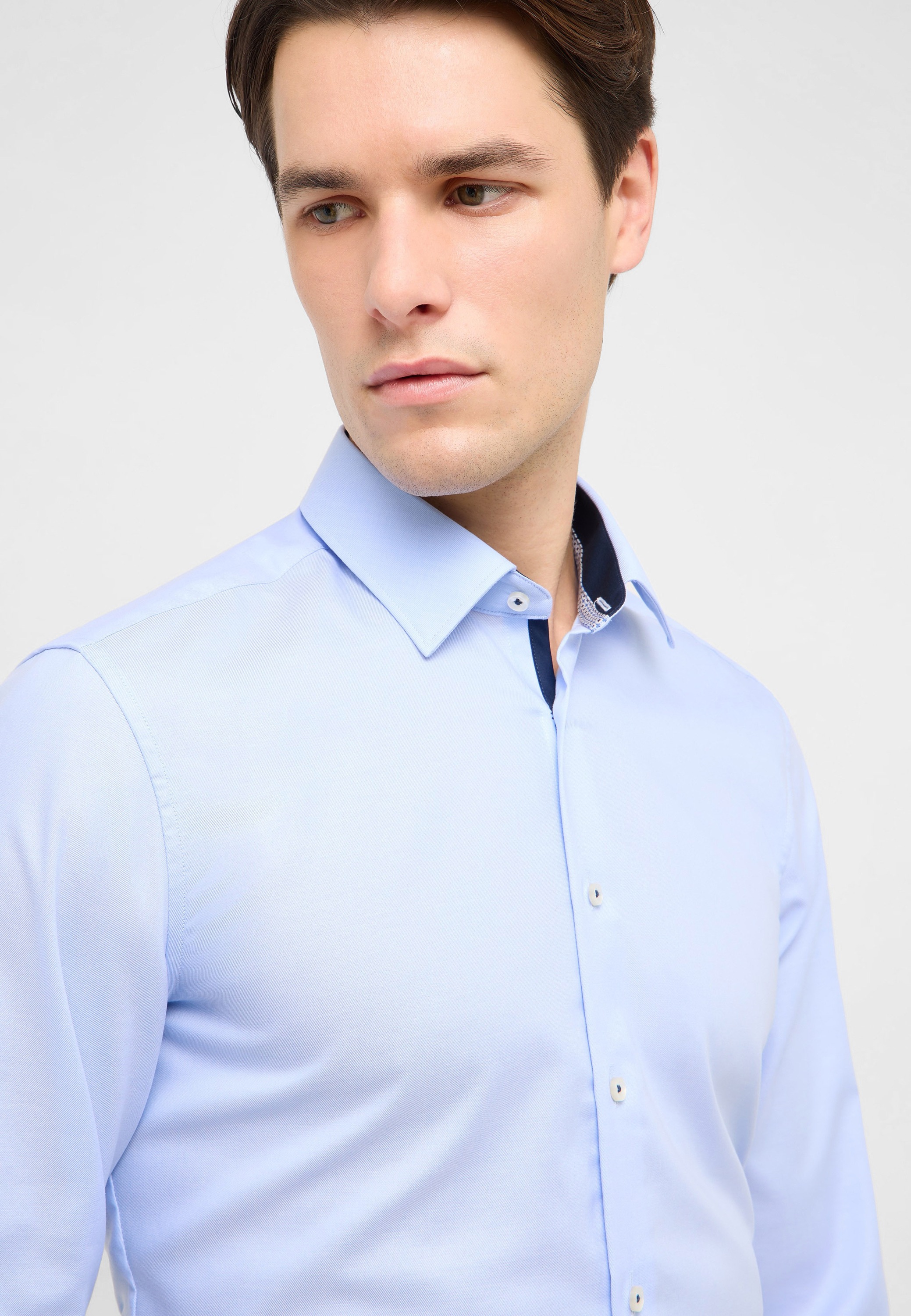 Thumbnail - Eterna Langarmhemd "SLIM FIT" NON IRON (bügelfrei)