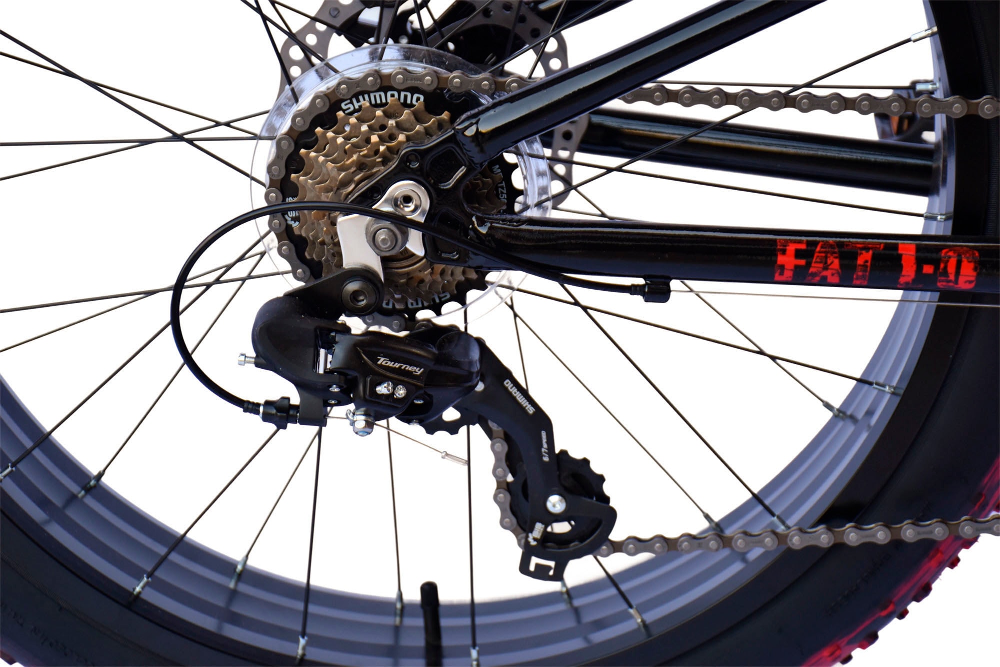 WYNN Jugendfahrrad »FAT1.0« 7 Gang Shimano Tourney Schaltwerk Kettenschaltung