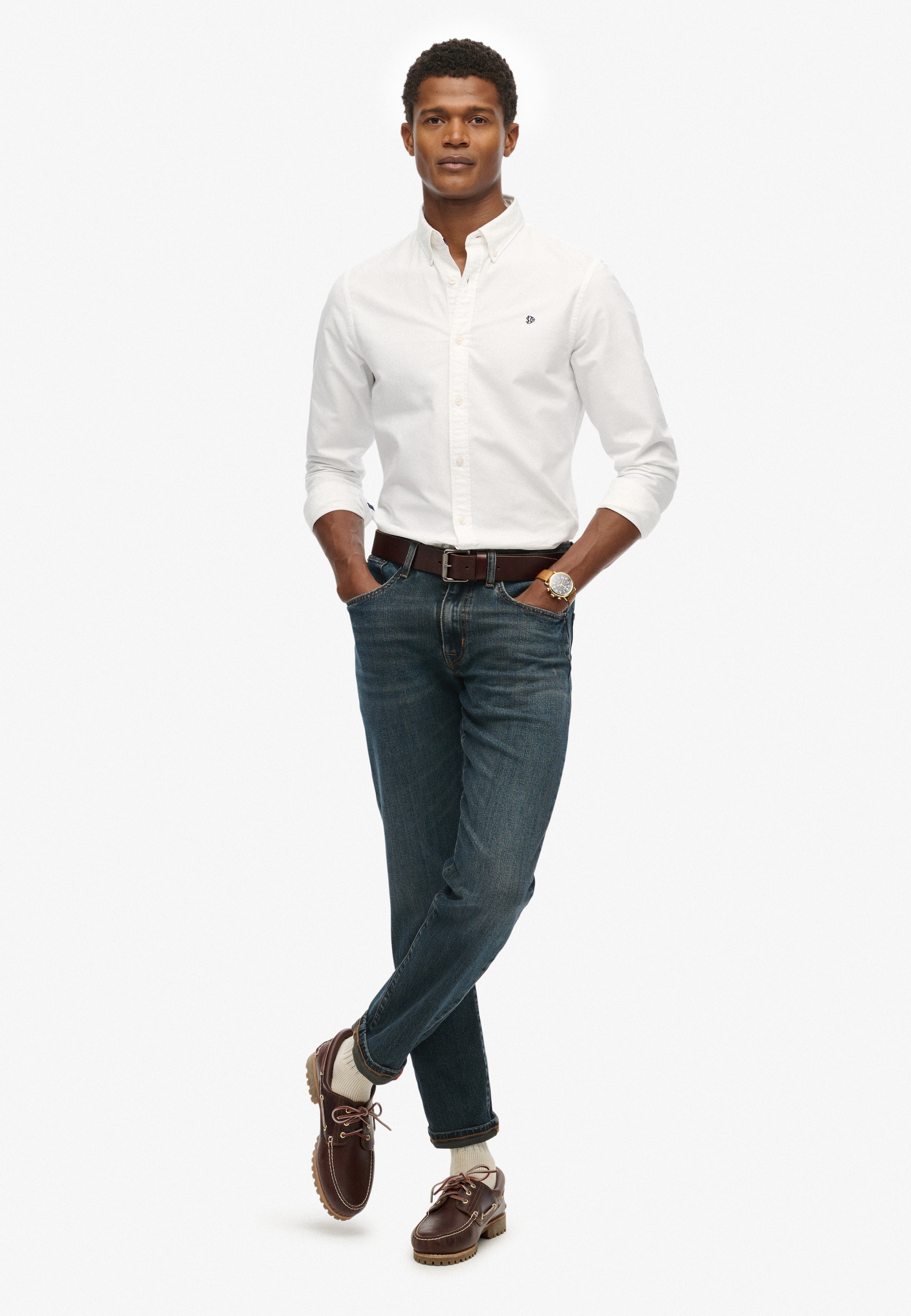 Superdry Langarmhemd »CLASSIC OXFORD L/S SHIRT«