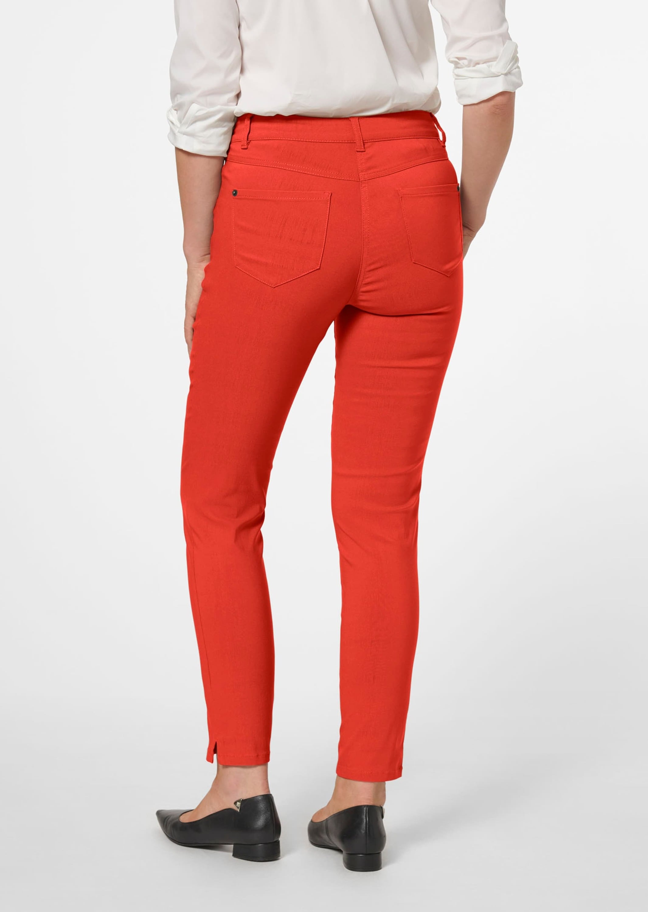 MADELEINE Stoffhose »Hose Enge Hose mit Reißverschlusstaschen«