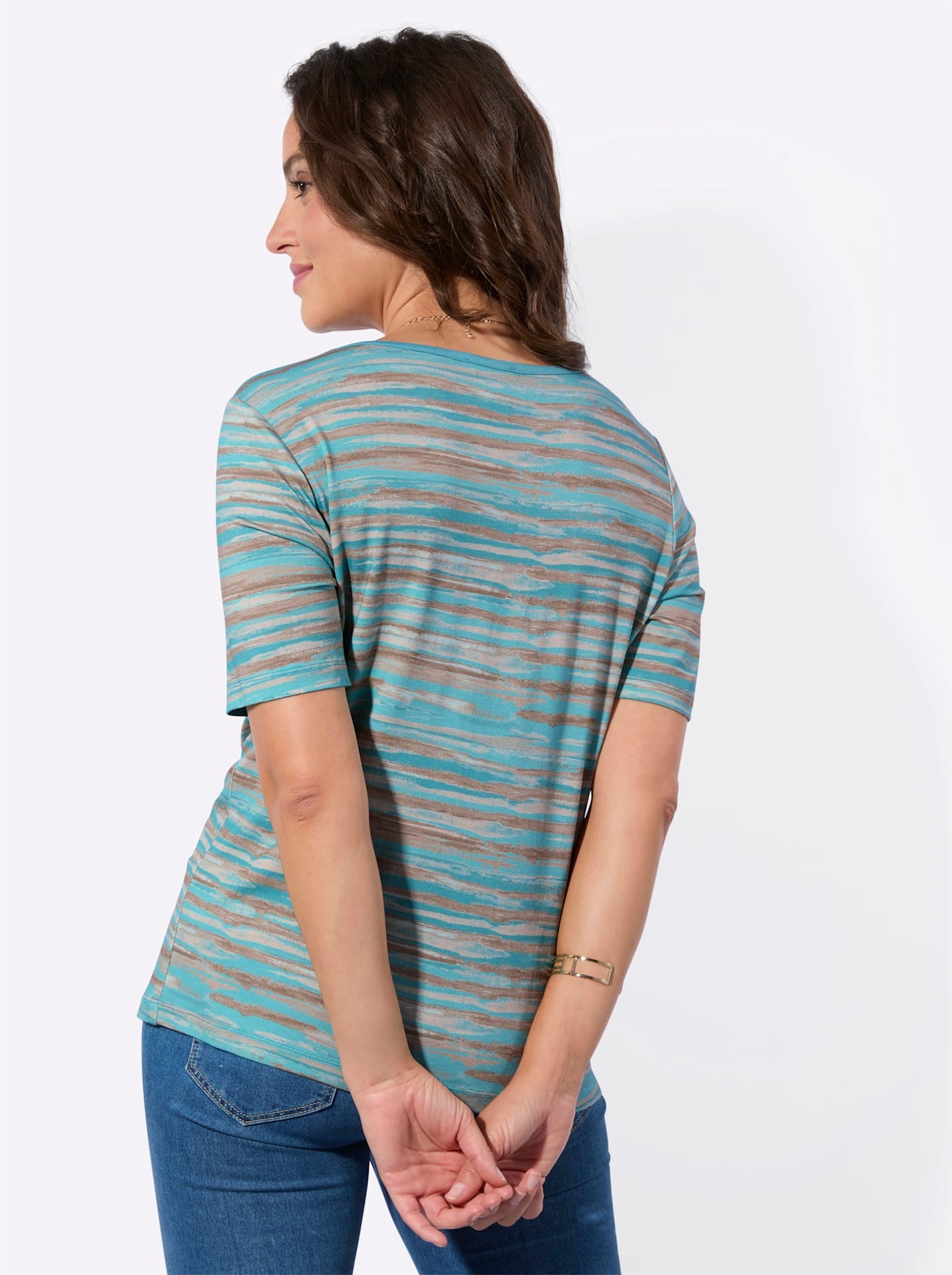 Casual Looks Rundhalsshirt "Druck-Shirt" 1 tlg. günstig online kaufen