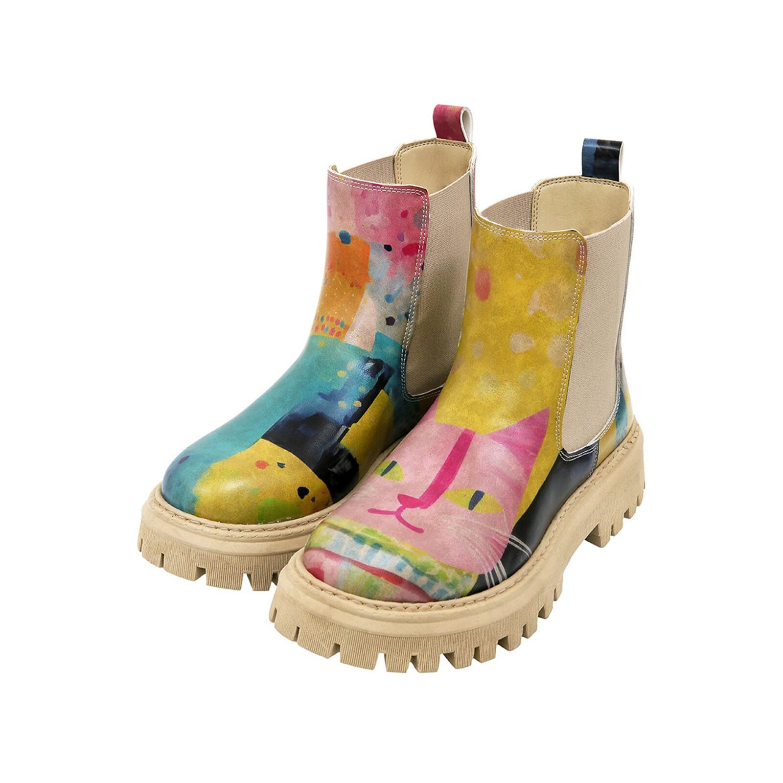 DOGO Chelseaboots »Aura Boots Animal Damen Stiefeletten«  Handgefertigt