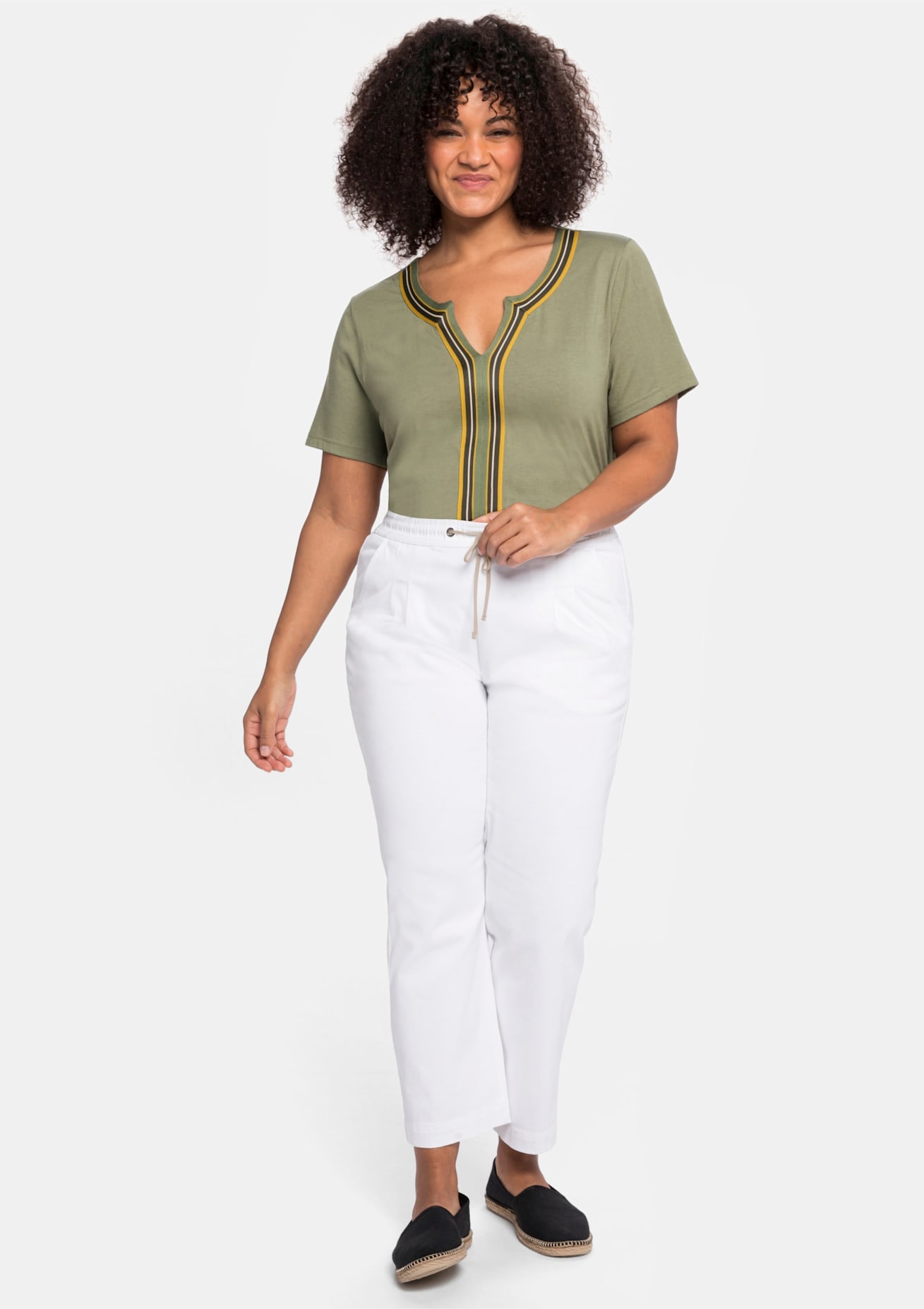 Sheego Schlupfjeans, (1 tlg.) günstig online kaufen