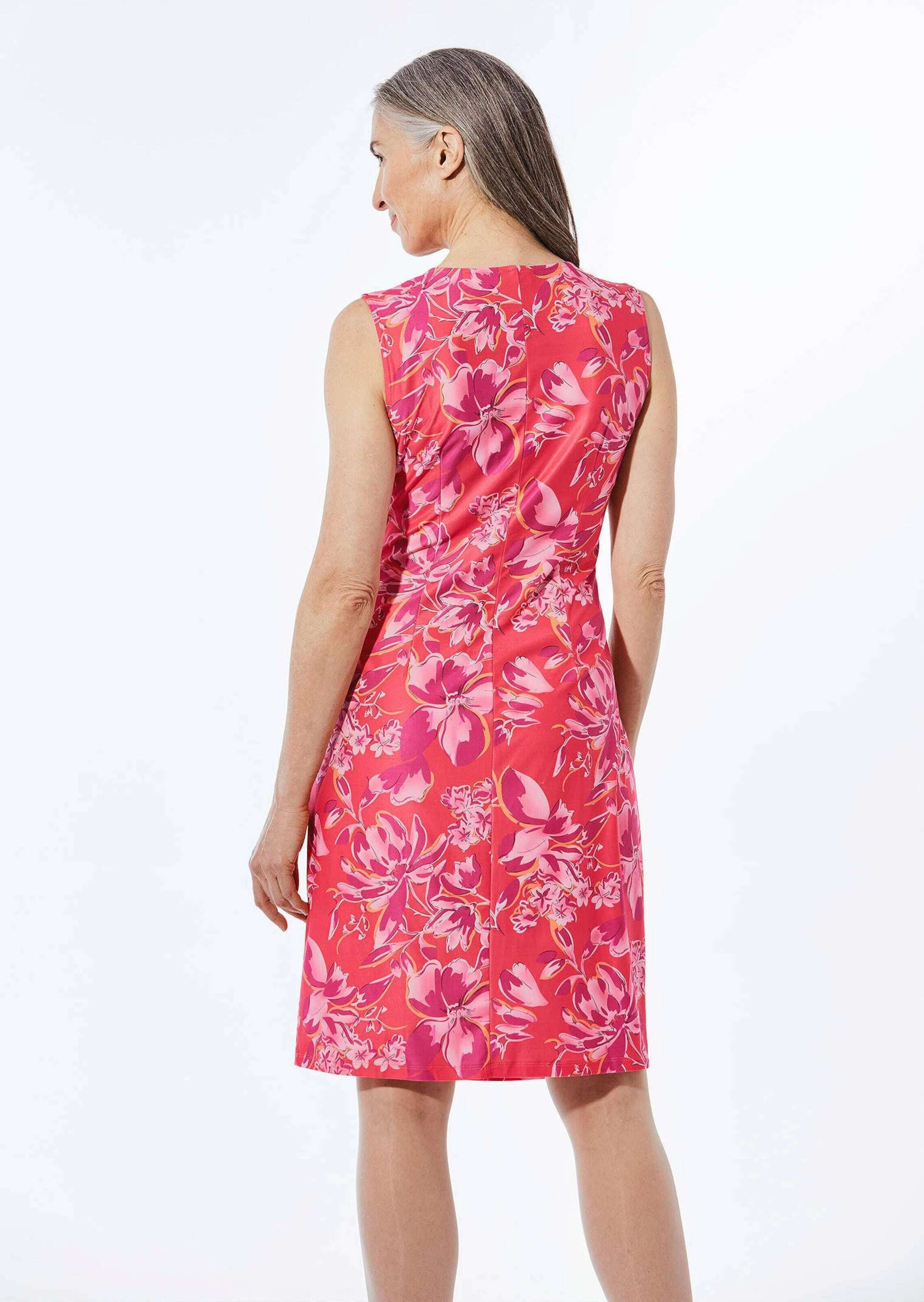 GOLDNER Abendkleid »Kleid Kleid in Wickeloptik«