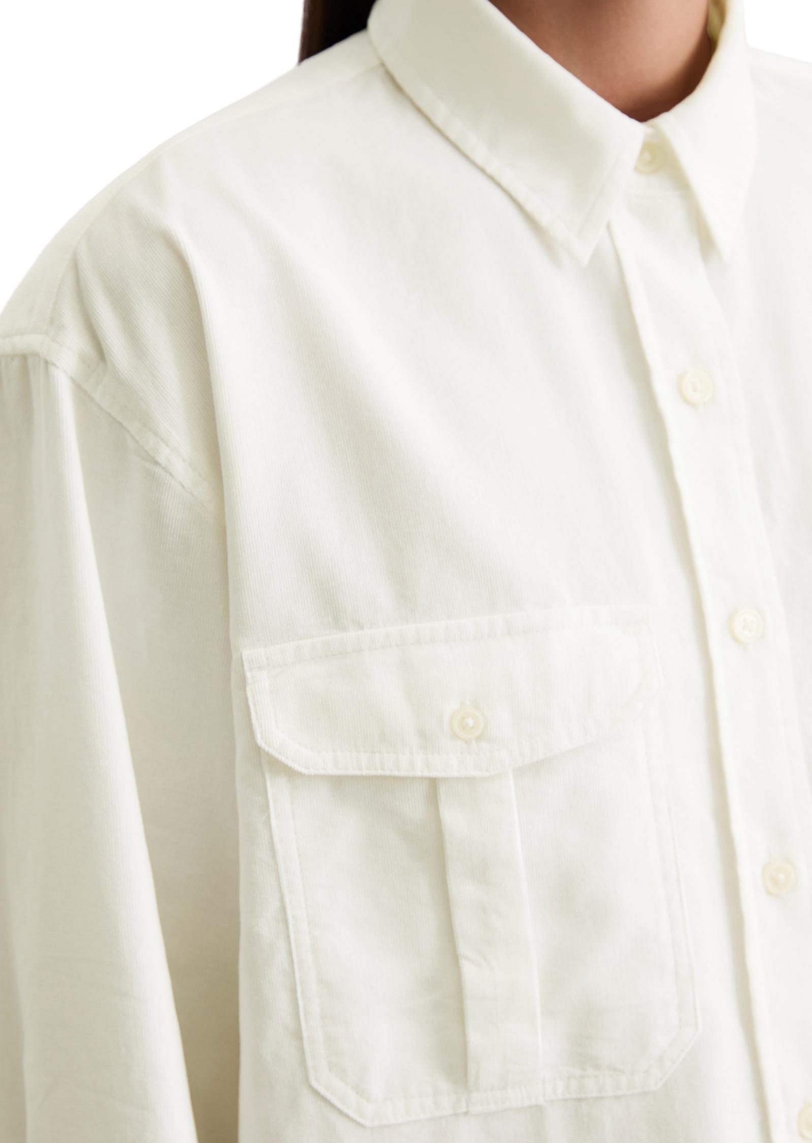 Marc O'Polo Langarmbluse »aus Organic-Cotton-Lyocell-Mix«