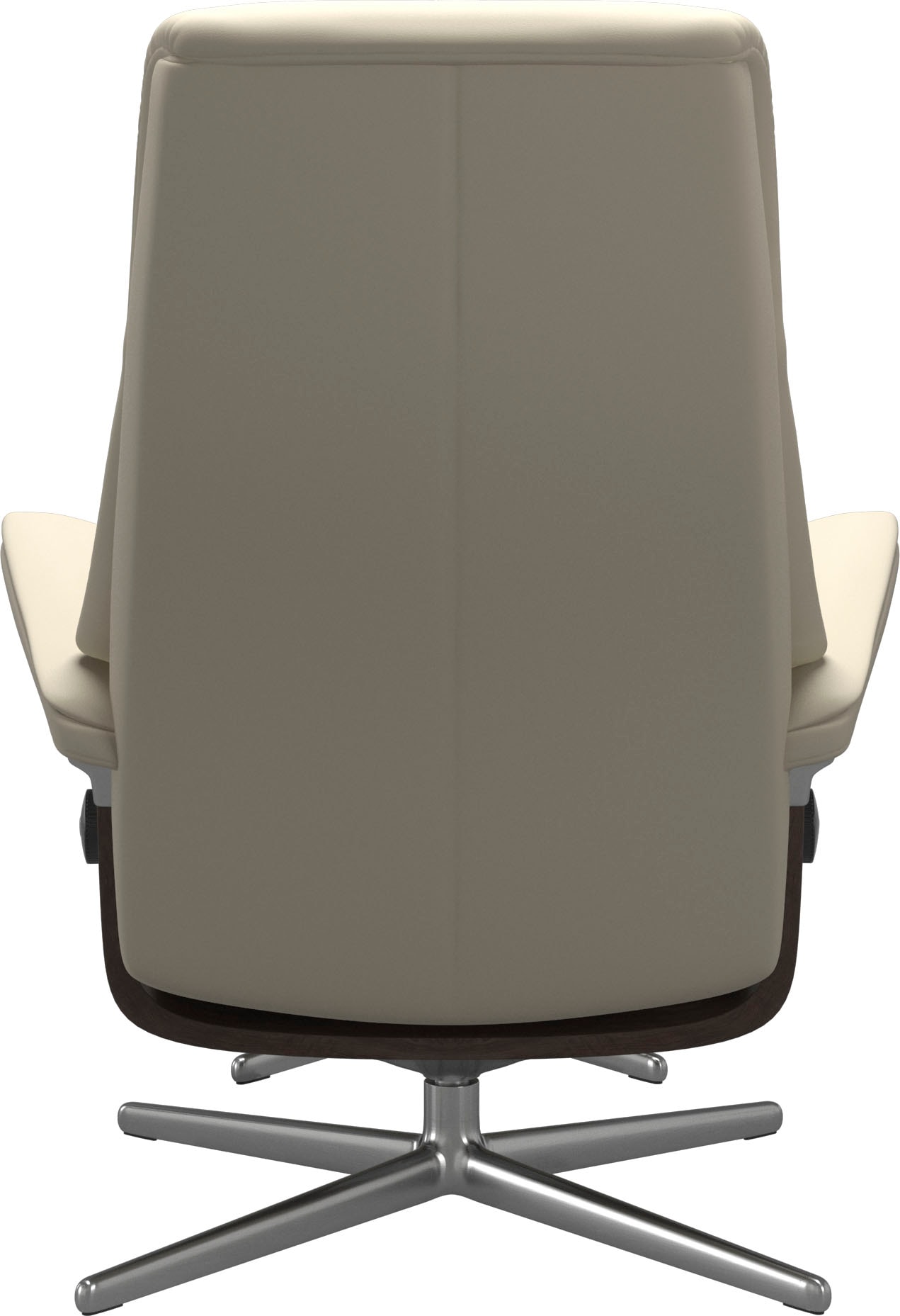 Stressless® Fußhocker »View«, mit Cross Base, Größe S, M & L, Holzakzent Wenge