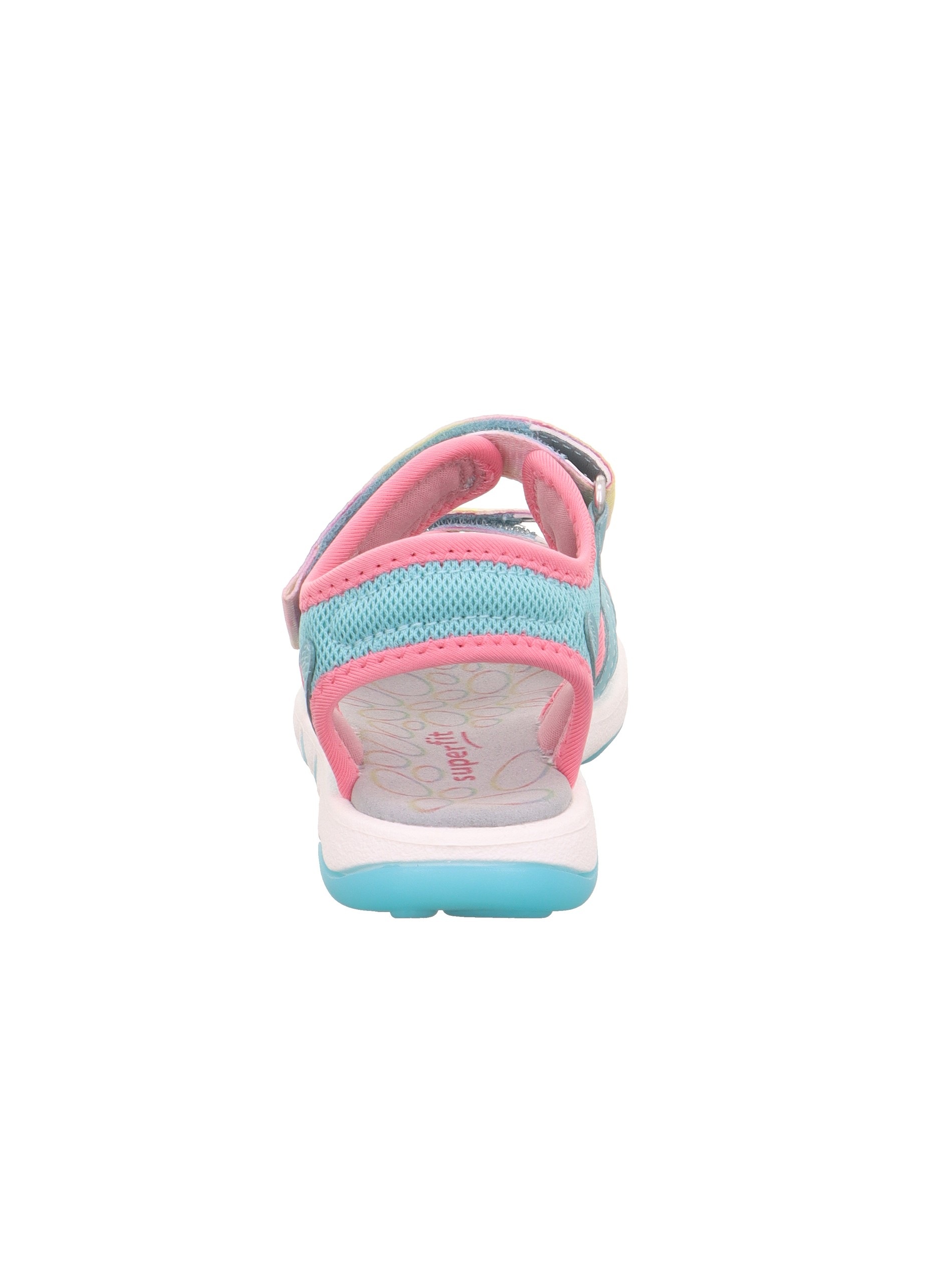 Superfit Sandale »PEBBLES WMS: mittel«  Sandalette mit süßem Motiv, Größenschablone zum Download