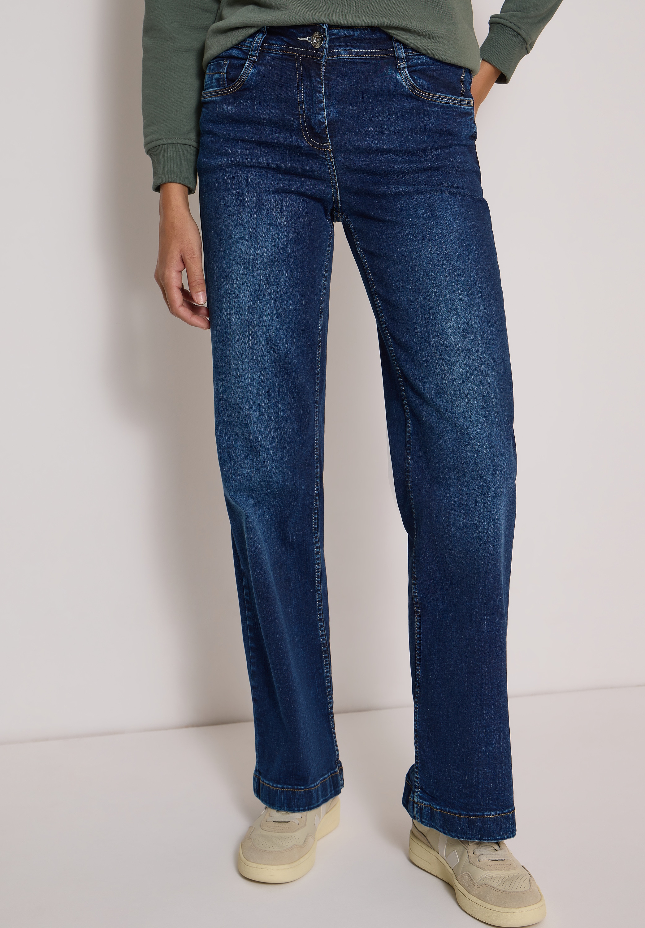 Cecil Loose-fit-Jeans 5-Pocket-Style