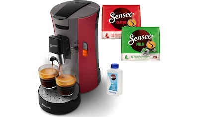 Kaffeepadmaschine »Select CSA240/90«, aus 21% recyceltem Plastik und mit 3...