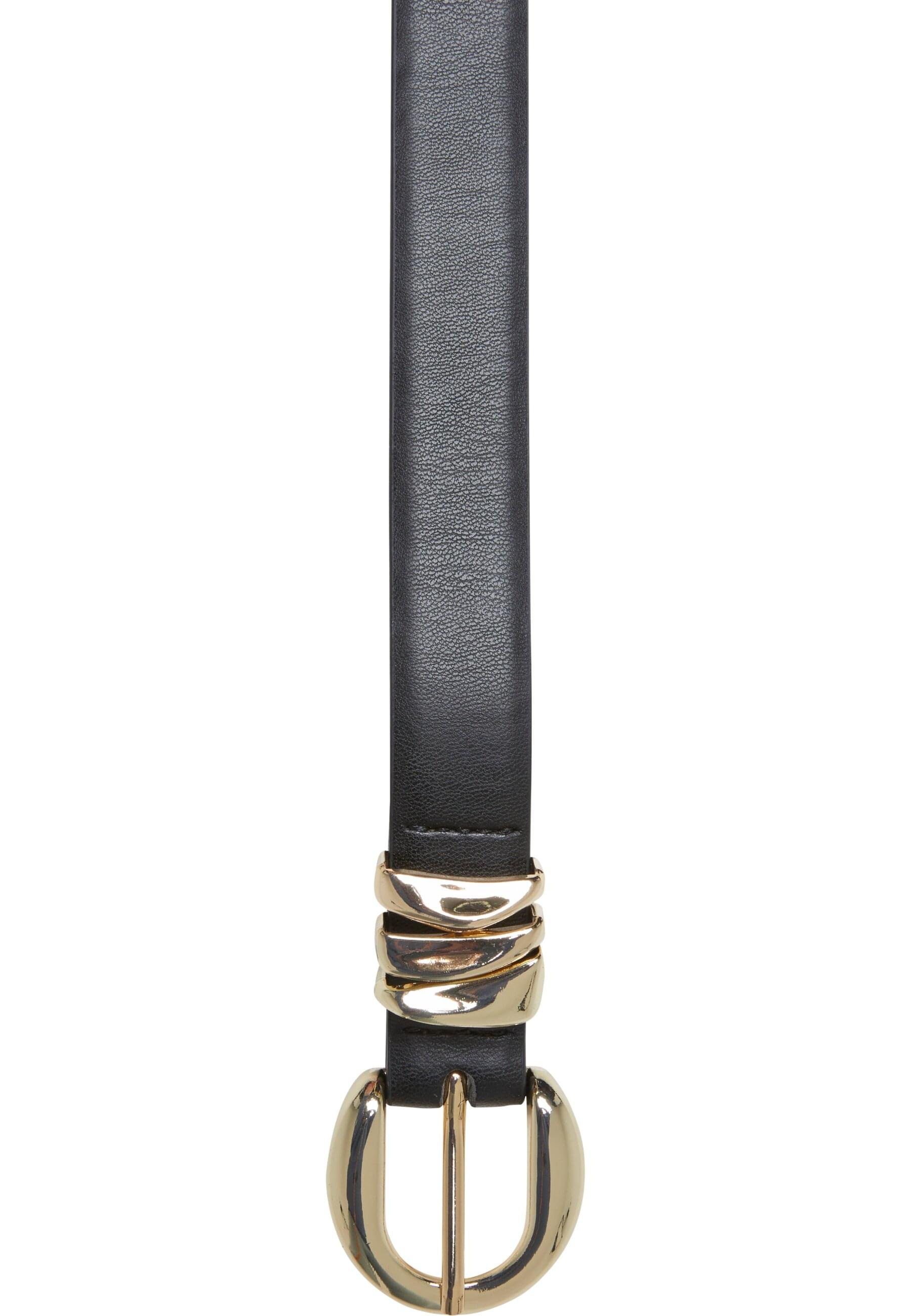 URBAN CLASSICS Synthetikgürtel »Urban Classics Chunky Multiple Loop Synthetic Leather Belt«