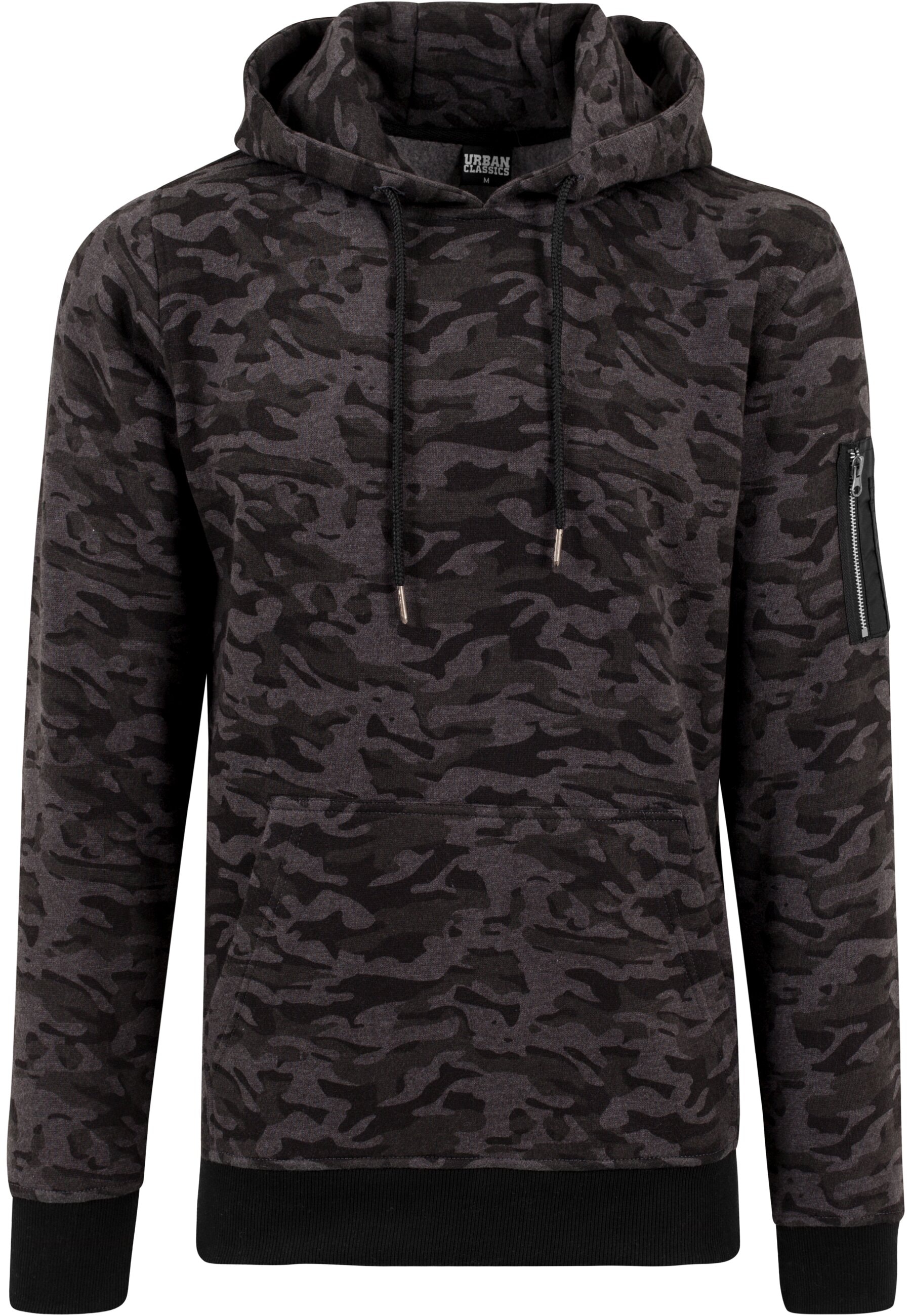 URBAN CLASSICS Sweatshirt "Urban Classics Herren Sweat Camo Bomber Hoody", günstig online kaufen