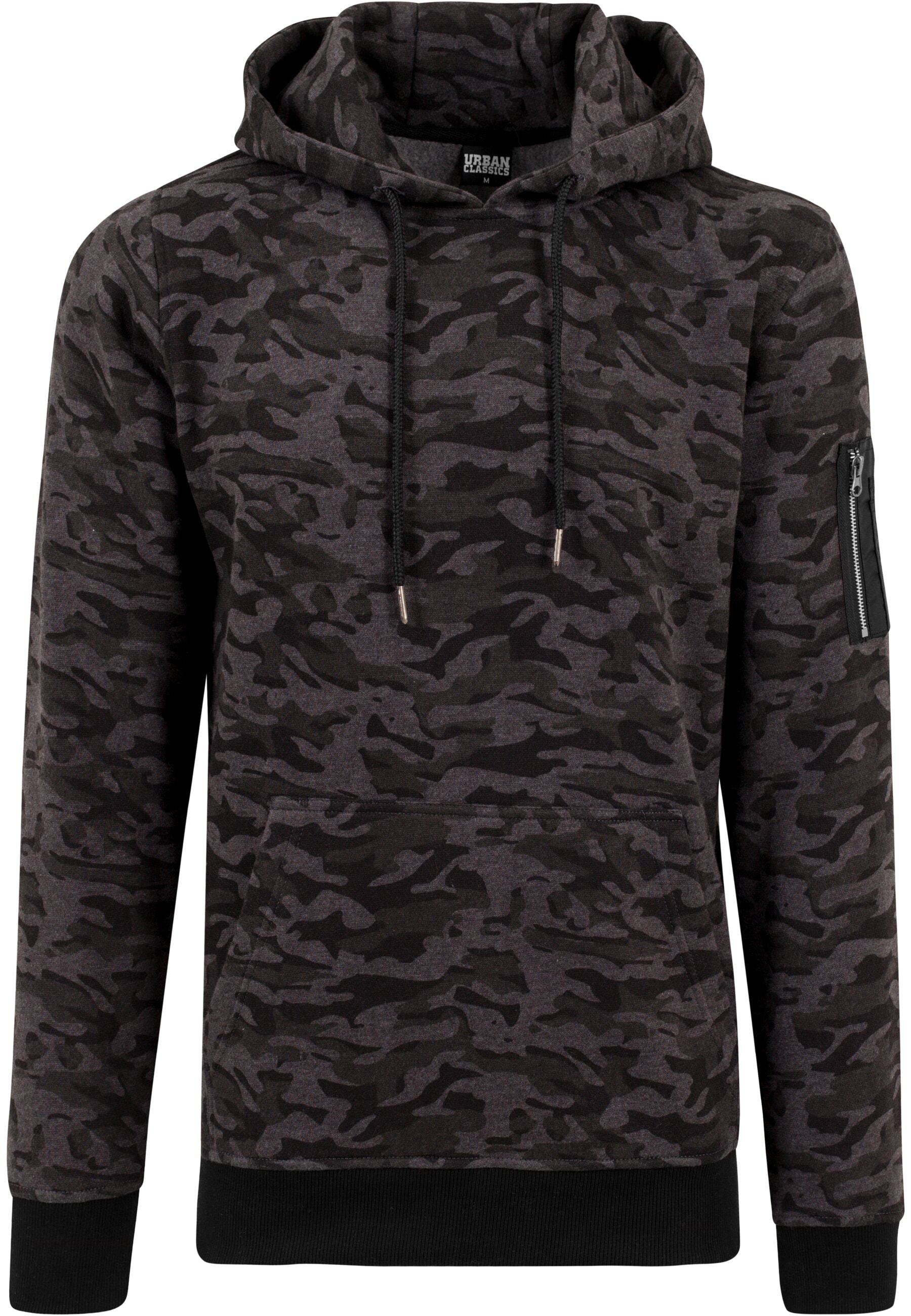 URBAN CLASSICS Sweatshirt "Urban Classics Herren Sweat Camo Bomber Hoody"