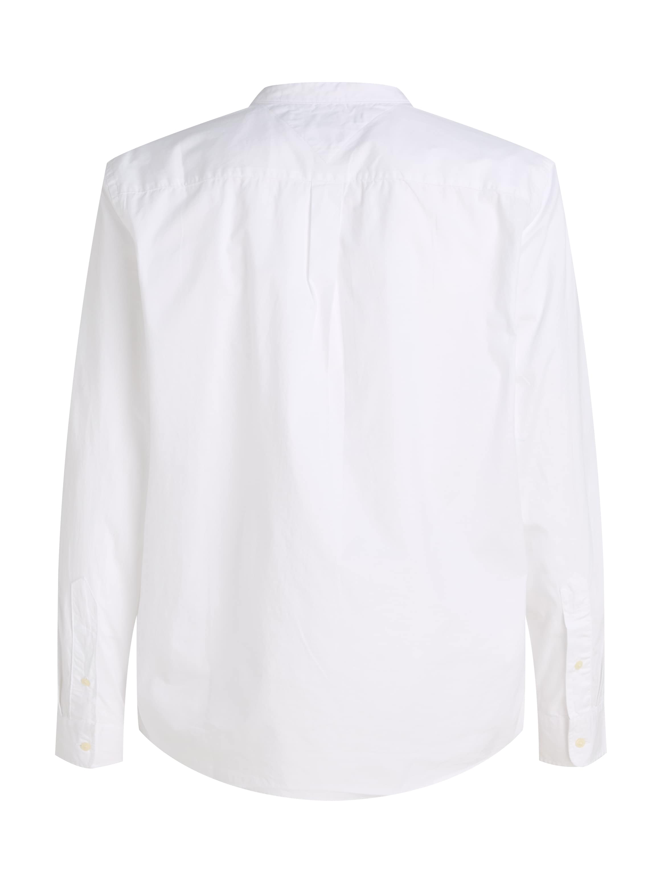 Tommy Hilfiger Langarmhemd »FLEX POPLIN SOLID MAO RF SHIRT«