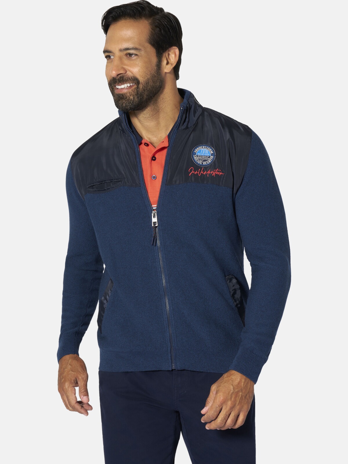 Jan Vanderstorm Strickjacke "Strickjacke RADORM"