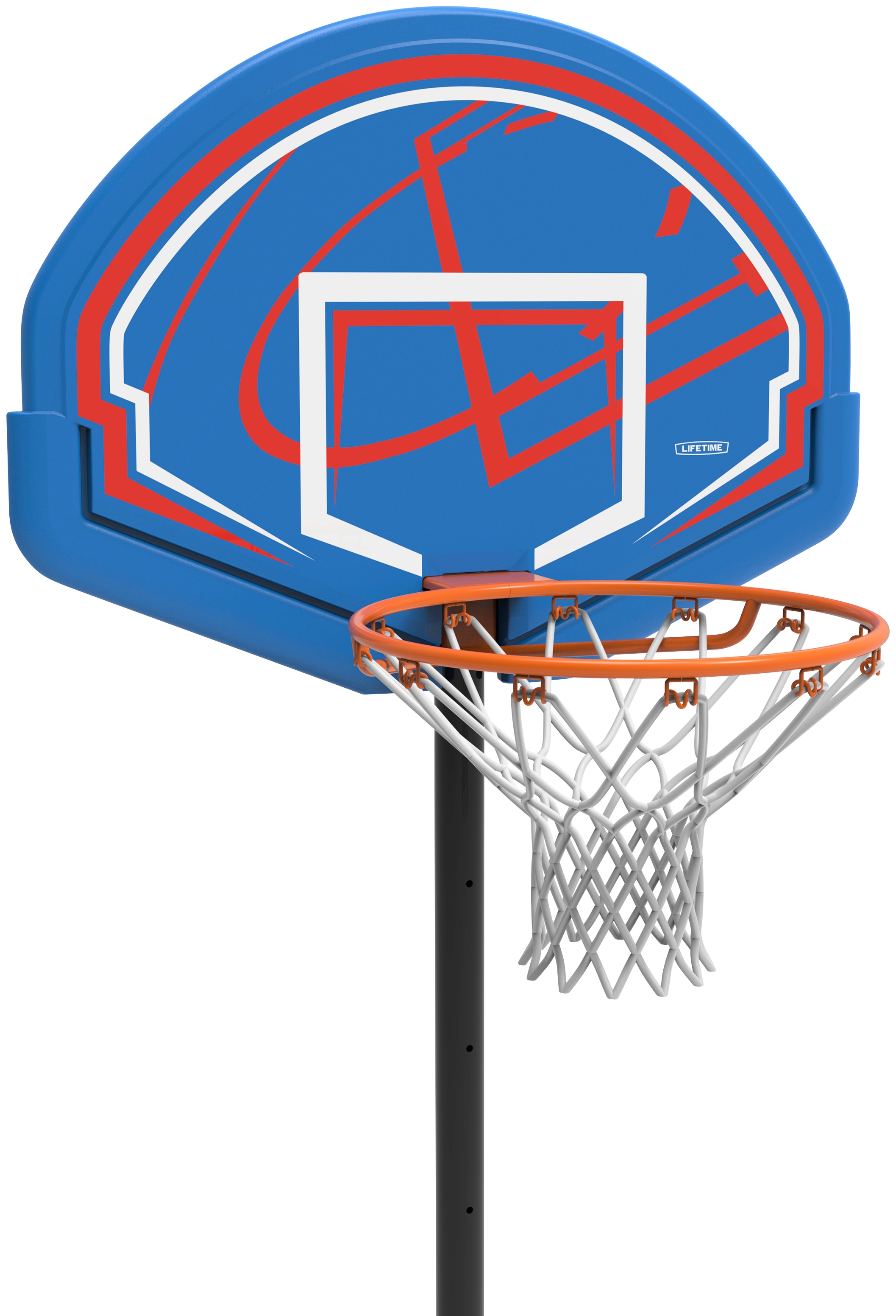 50NRTH Basketballkorb »Nebraska«, höhenverstellbar blau | BAUR