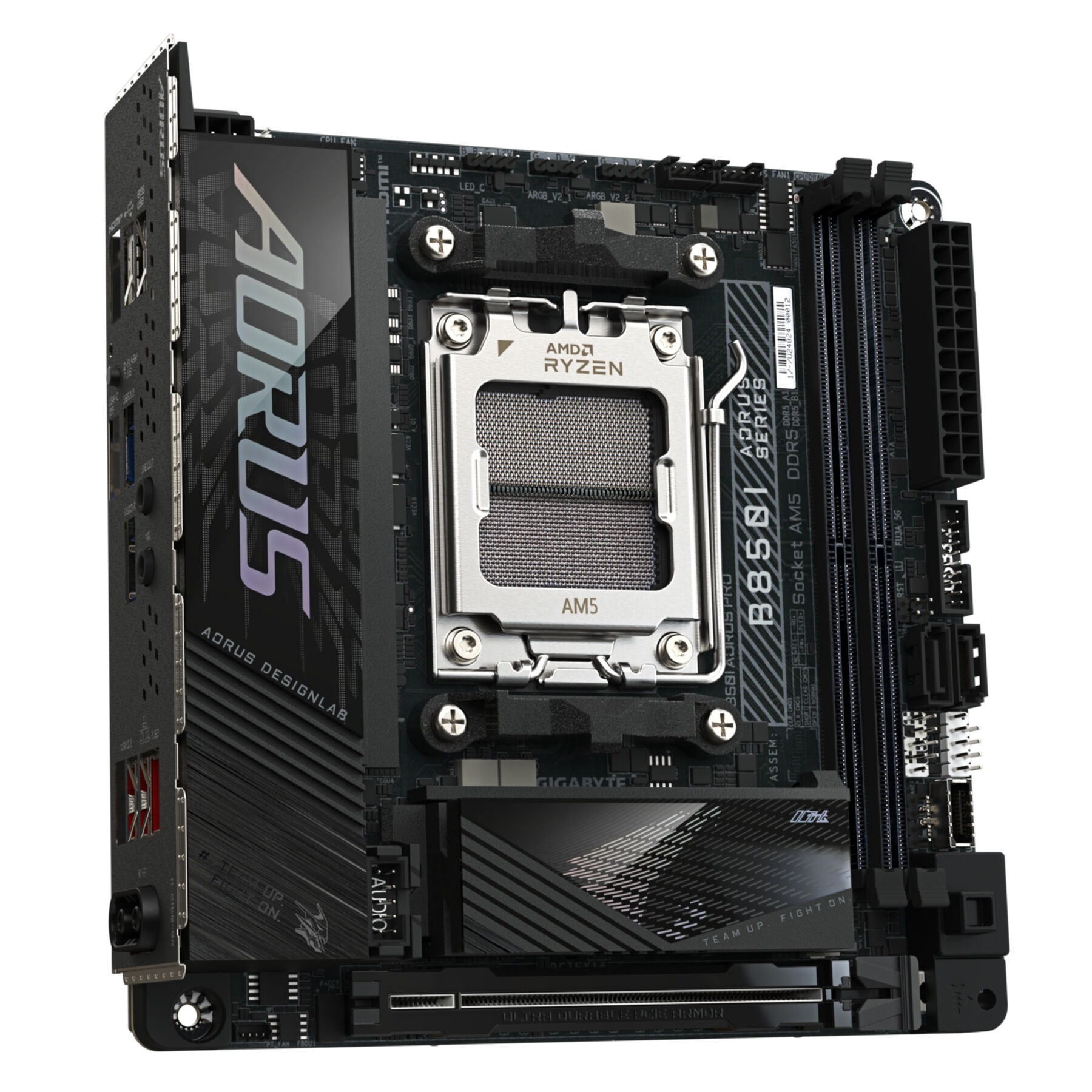 Gigabyte Mainboard »B850I AORUS PRO Motherboard - Unterstützt AMD Ryzen 9000 Serie CPUs, 8«