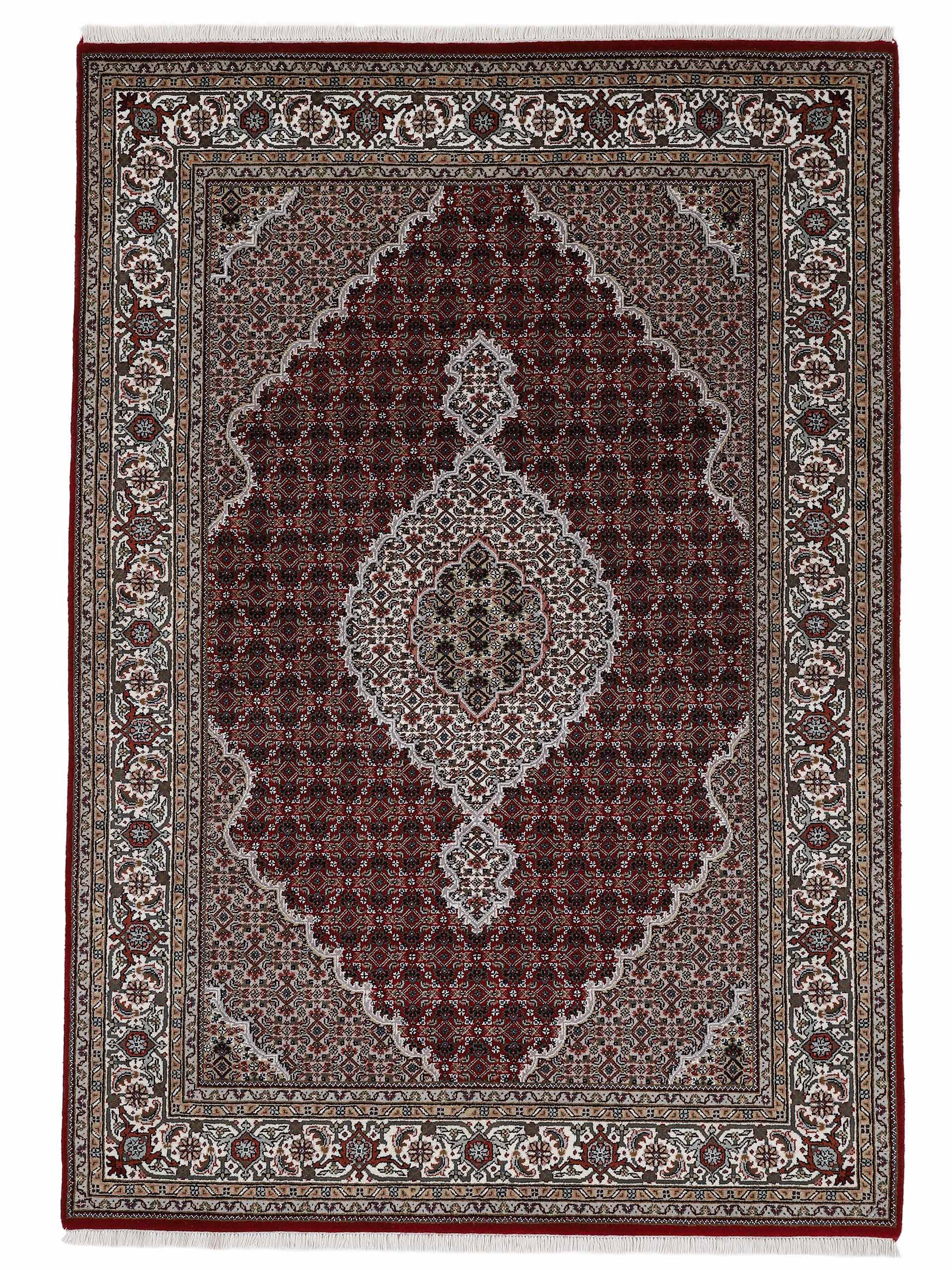 Woven Arts Orientteppich "Orientteppich Tabriz Mahi", rechteckig, 15 mm Höhe, handgeknüpft, Wohnzimmer, reine Wolle