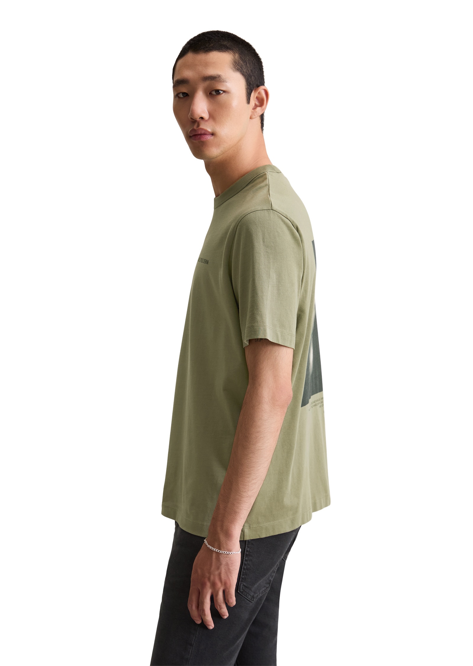 Marc OPolo DENIM T-Shirt "mit großem Foto-Rückenprint" günstig online kaufen