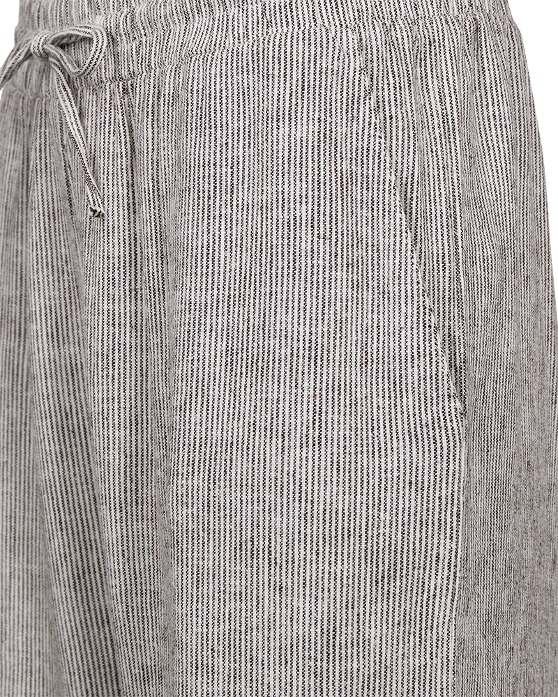 FREEQUENT Leinenhose »FQLAVA-PANTS«  bequem weite Form, gestreift