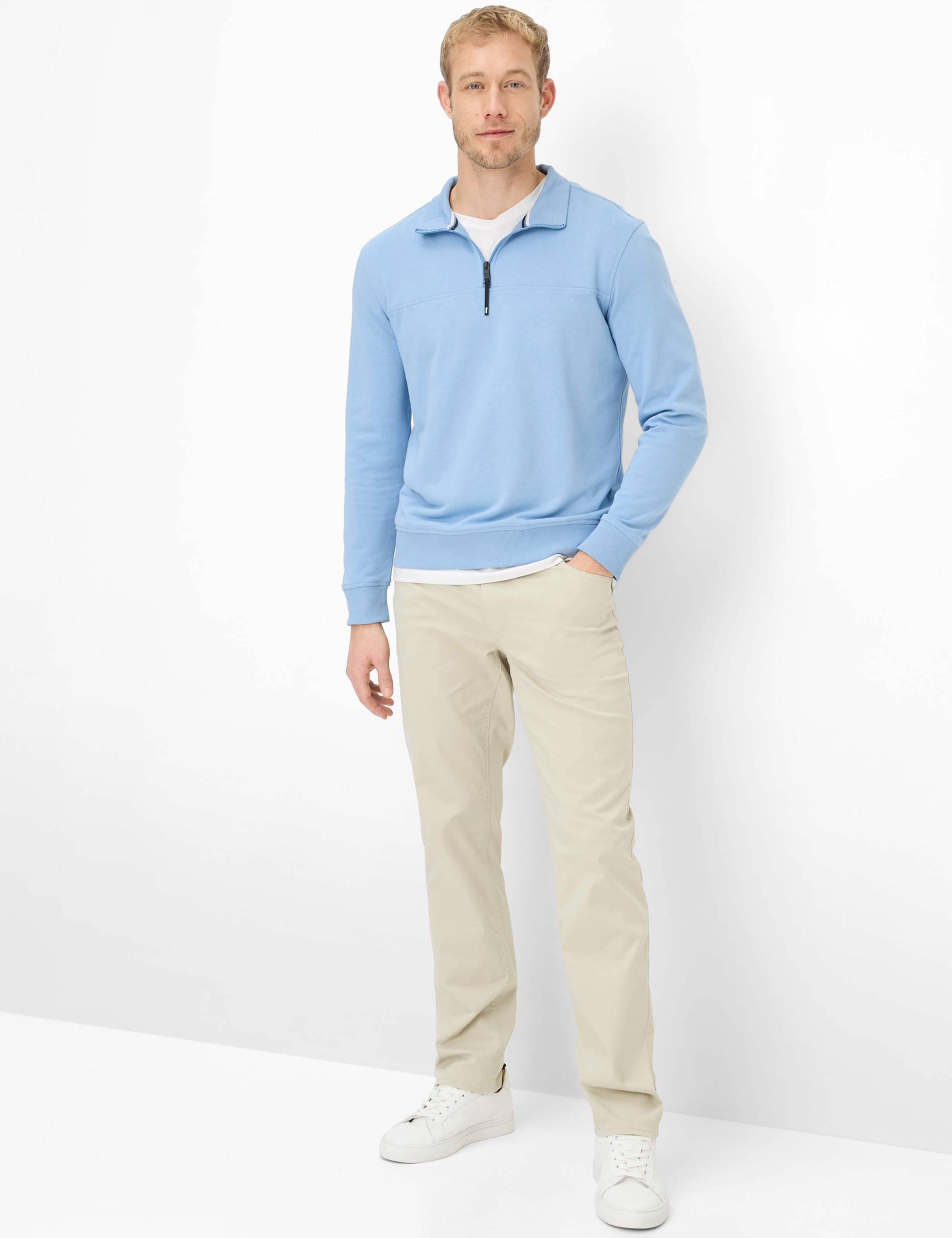 BRAX Style SION Men Knit Sweater Blue XXXL 2