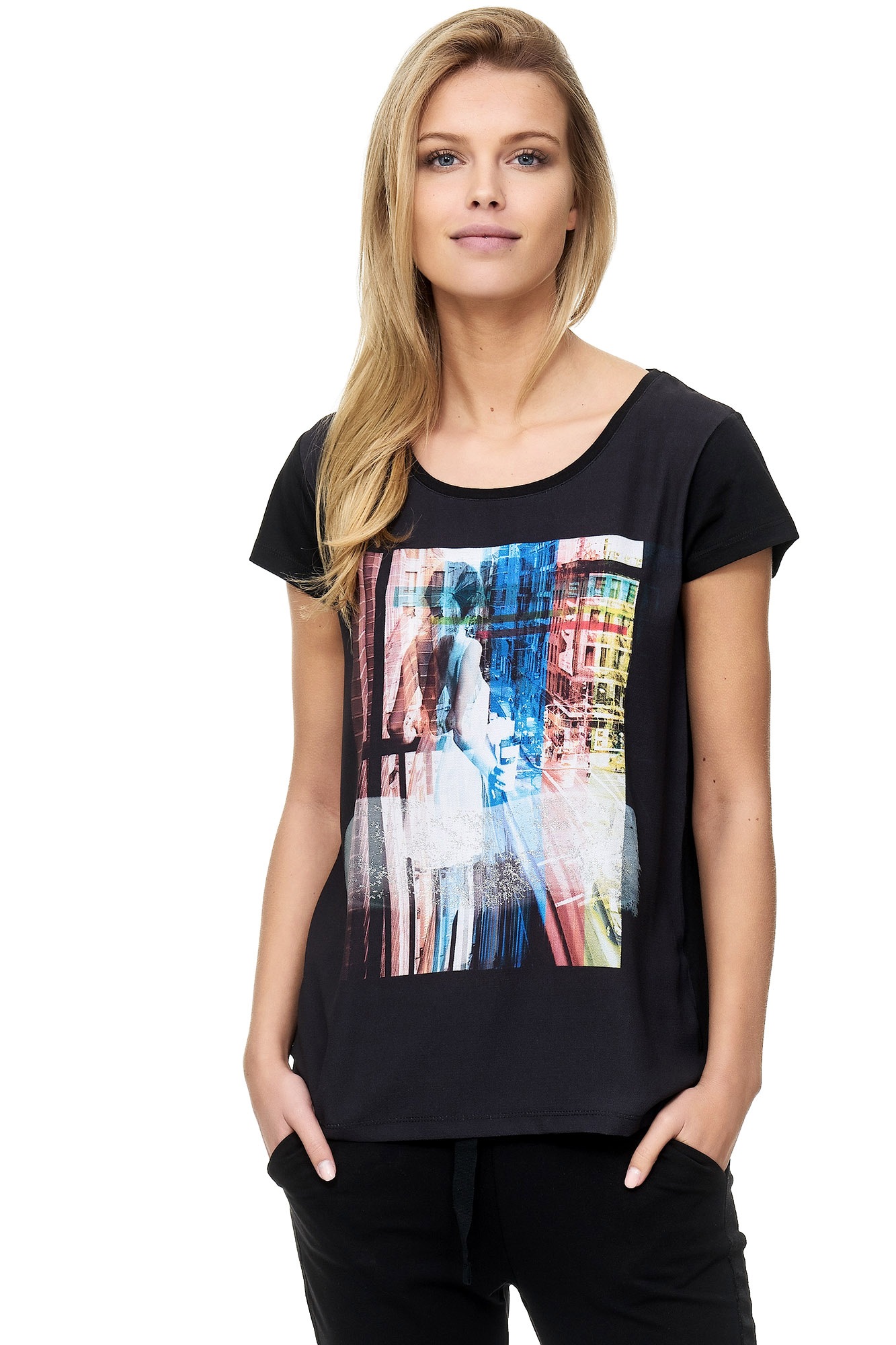 BAUR 3669544 kaufen | T-Shirt, Decay mit Frontprint