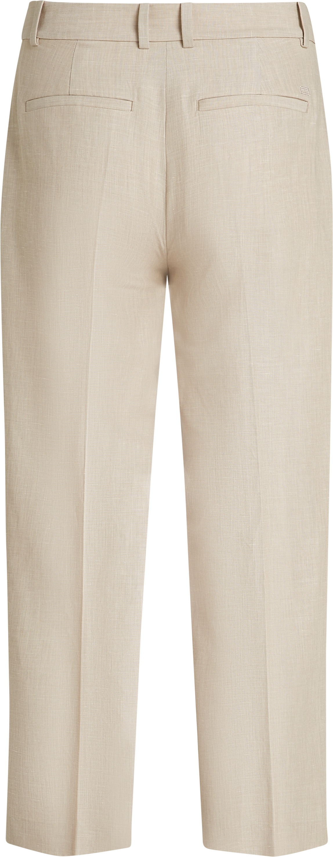 Tommy Hilfiger Webhose »LINEN MIX PLEATED TAPERED PANTS«, mit Falten,kühlendes Premium Leinen