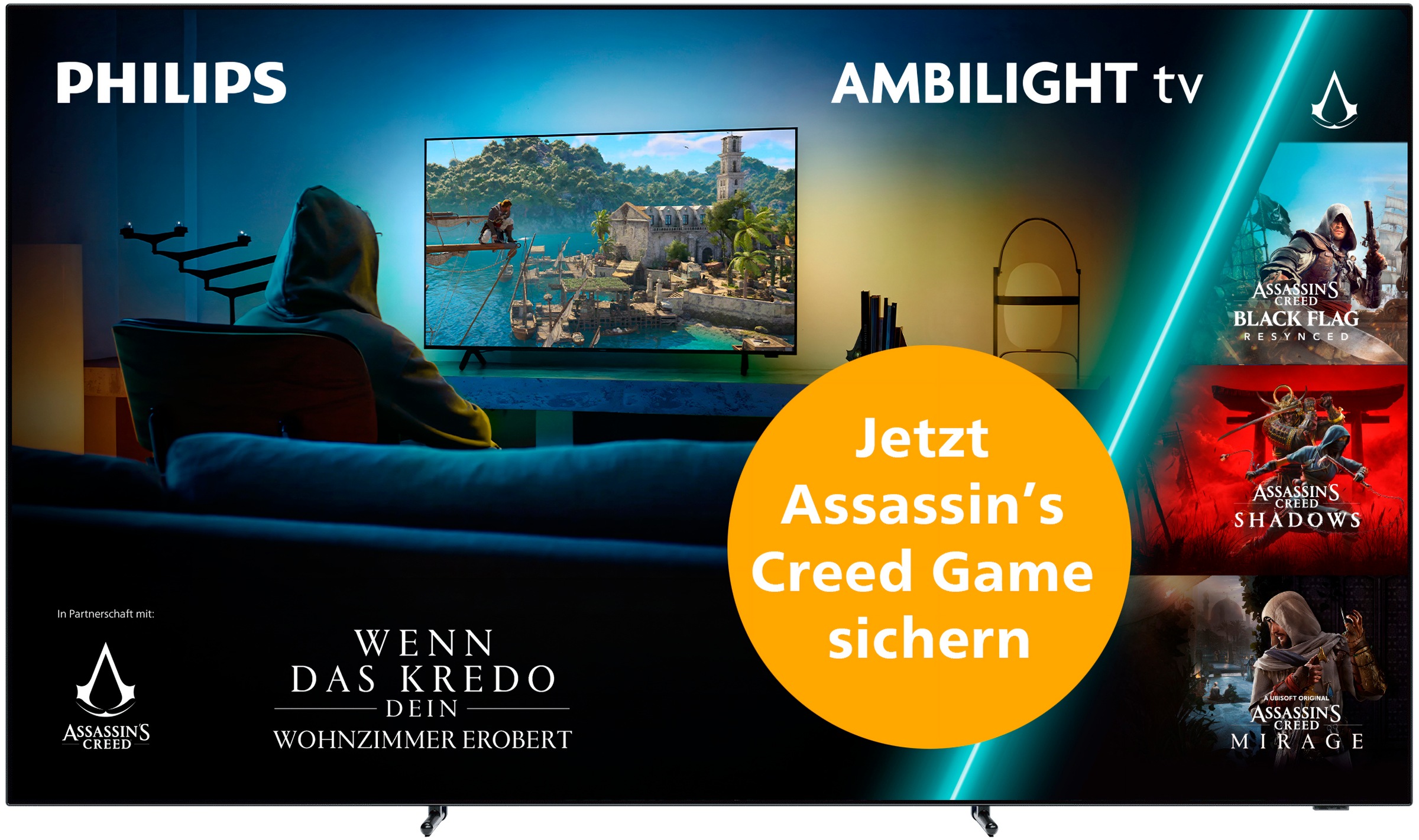 Philips OLED-Fernseher »77OLED951/12« 194 cm/77 ″ Smart-TV
