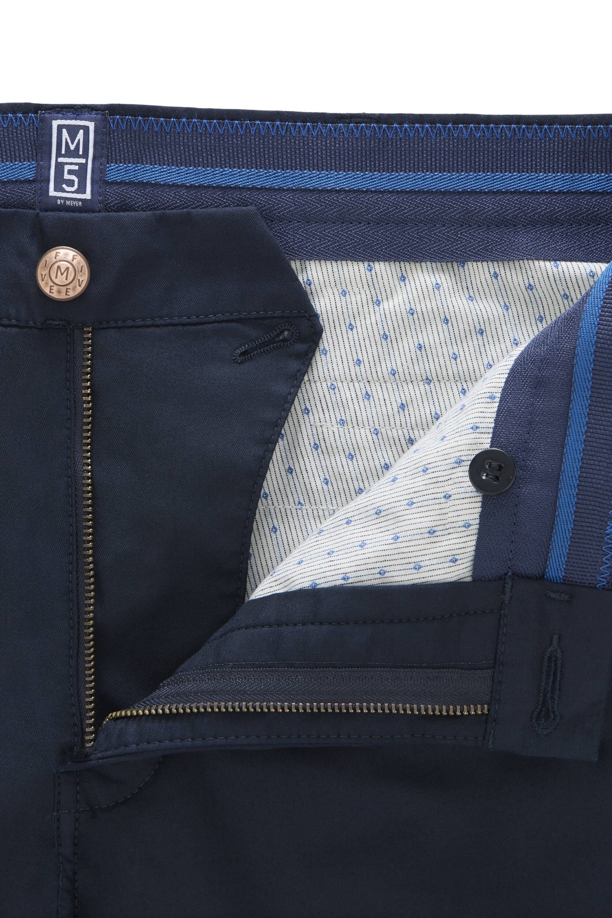 MEYER Chinos »M5 Chino 1-6010«  mit buntgewebtem Innenfutter