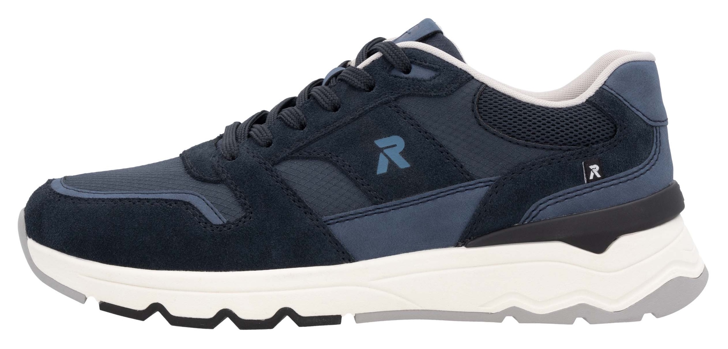 RIEKER Sport Sneaker, Schnürschuh, Halbschuh, Freizeitschuh mit Soft-Innensohle