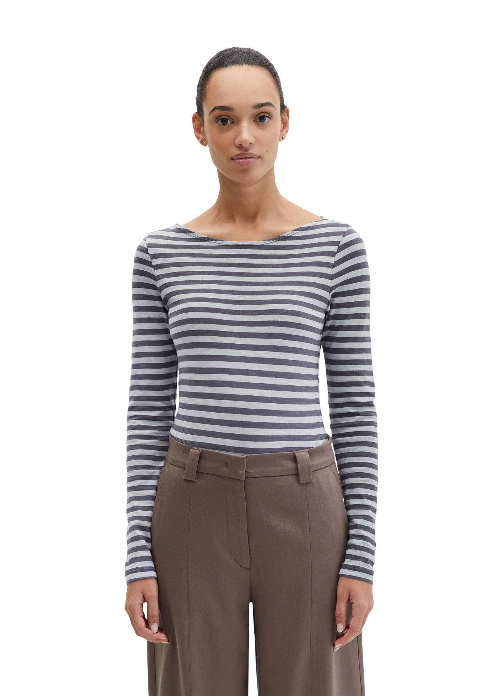 Marc OPolo Langarmshirt "aus Slubjersey" günstig online kaufen