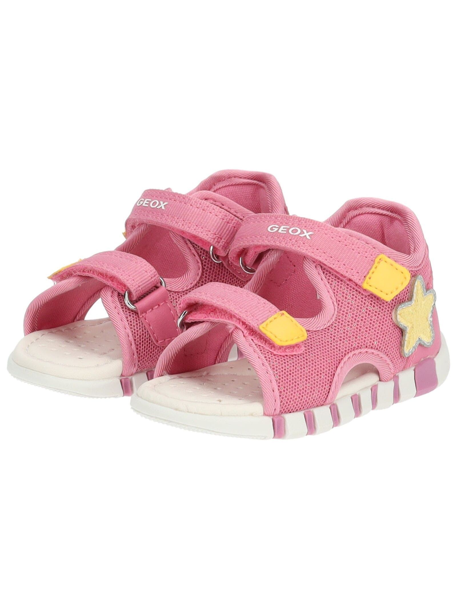 Geox Riemchensandale »Geox Sandalen Lederimitat/Mesh«