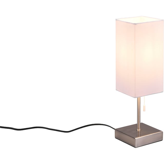 TRIO Leuchten Schreibtischlampe »Ole«, 1 flammig-flammig, Nachttischlampe  Zugschalter USB-C Lademöglichkeit exkl 1xE27 max 25W | BAUR