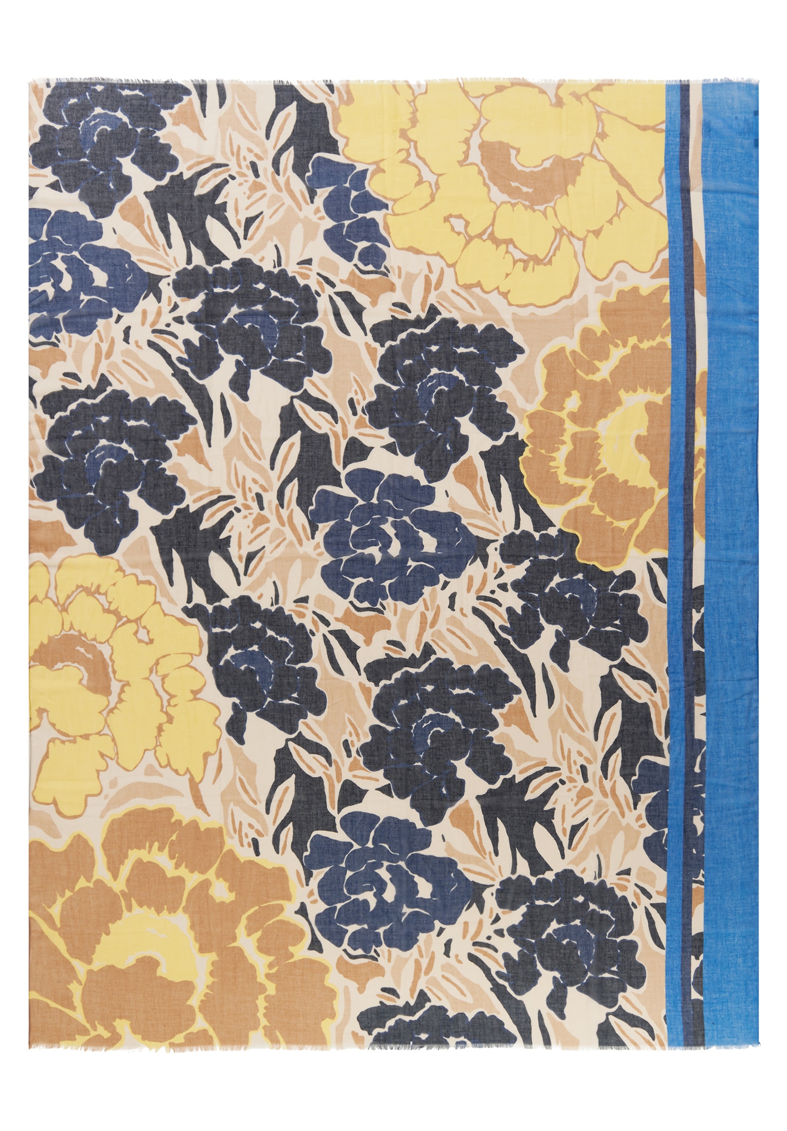 Betty Barclay Modetuch »Betty Barclay Damen Tuch mit Blumenprint«, Fransen