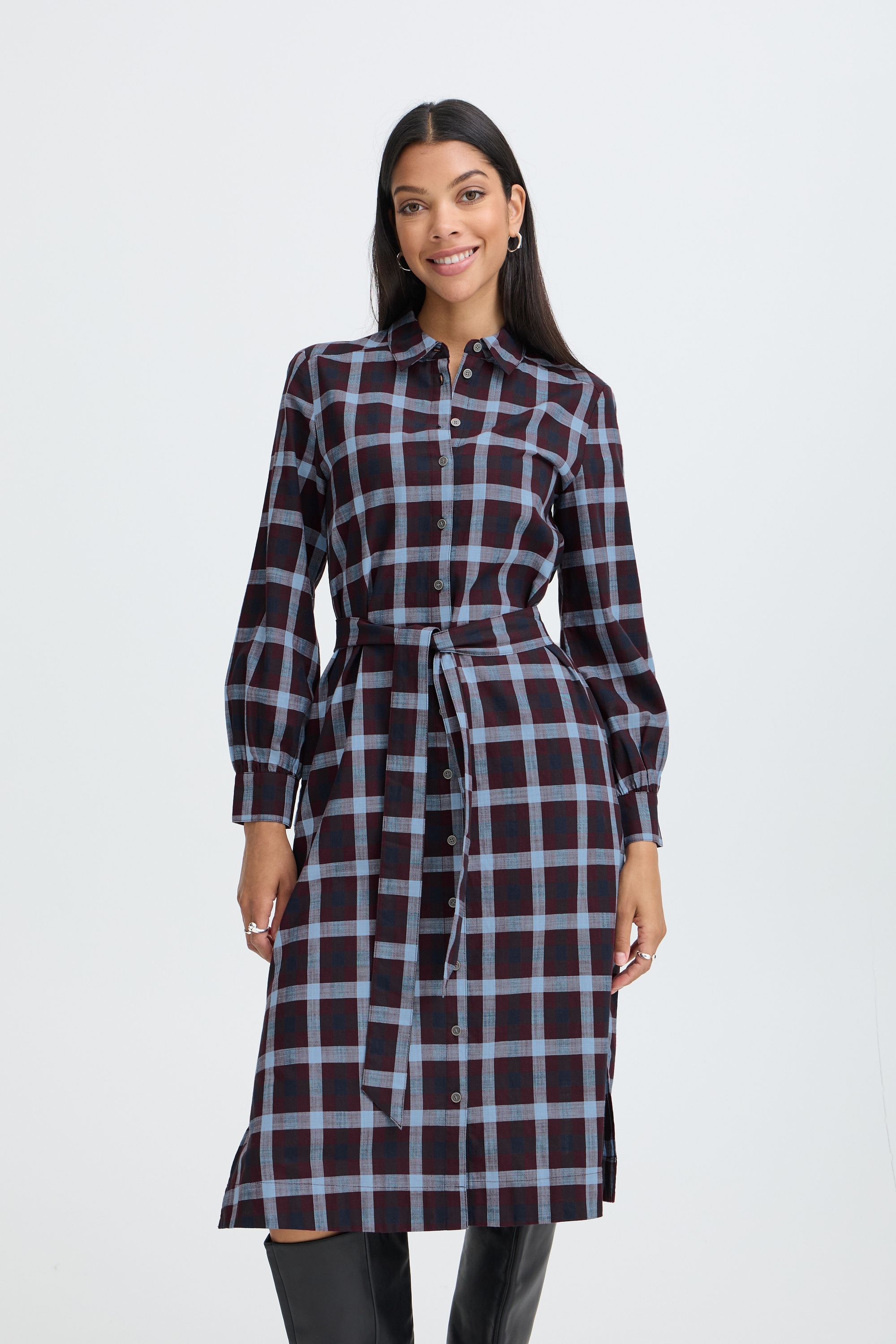 b.young Midikleid »Damen Casual BYFLANNY«