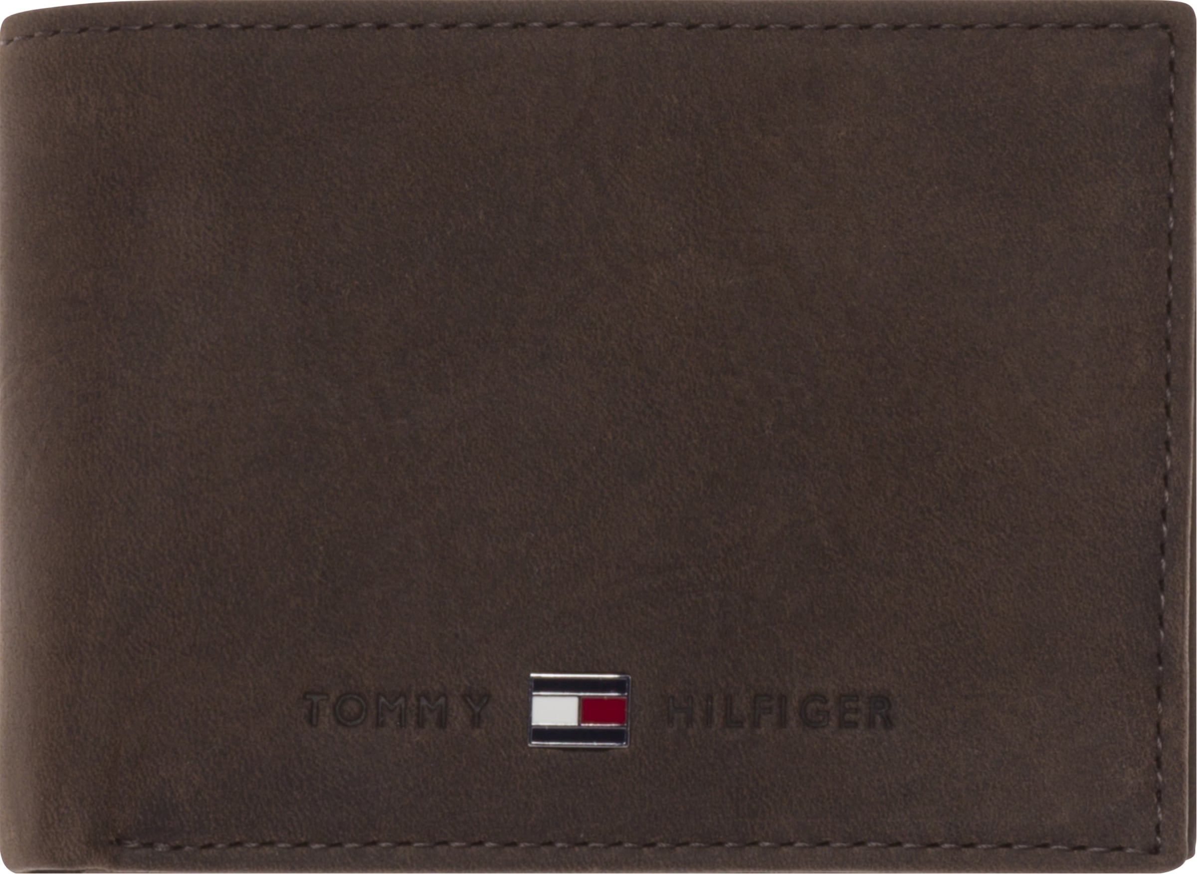 Tommy Hilfiger Geldbörse »JOHNSON MINI CC FLAP COIN POCKET«, aus  hochwertigem Leder online bestellen | BAUR | Geldbörsen