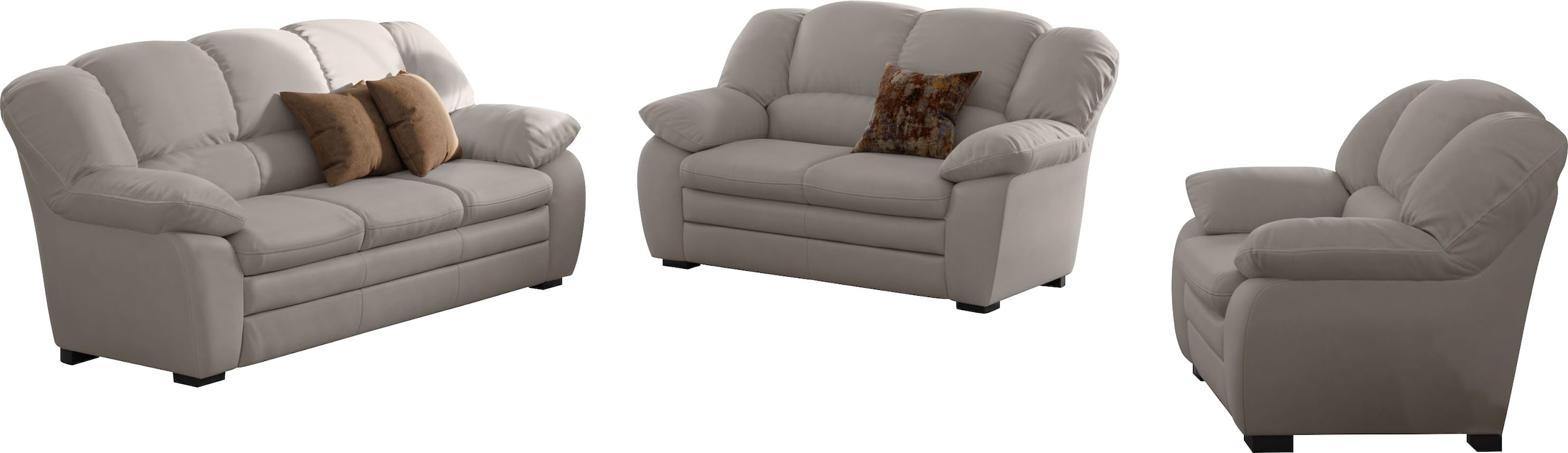 COTTA Polstergarnitur "Casino" Set, 3 Stk. tlg. Sessel, 2-Sitzer, 2,5-Sitze günstig online kaufen