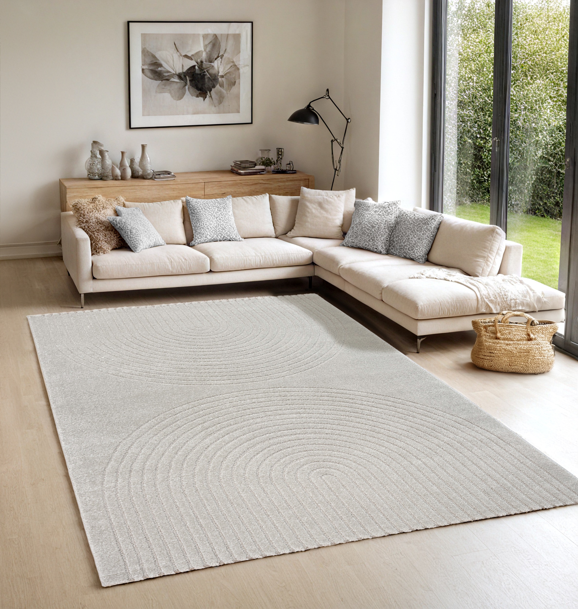 the carpet Teppich "Elisa" rechteckig 12 mm Höhe moderner Wohnzimmer Teppich, hohe Flordichte und angenehm weich