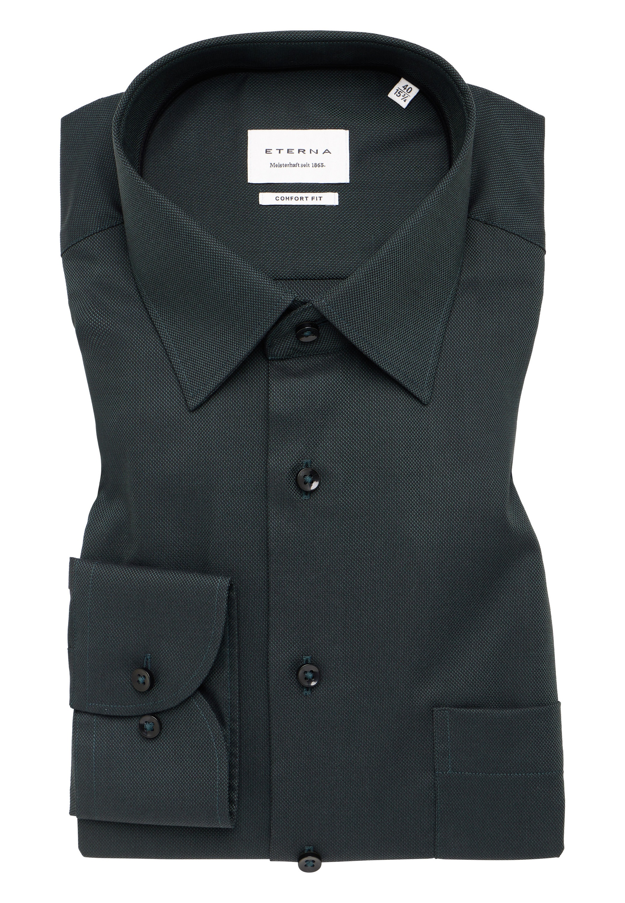 Eterna Langarmhemd »COMFORT FIT«, NON IRON (bügelfrei)