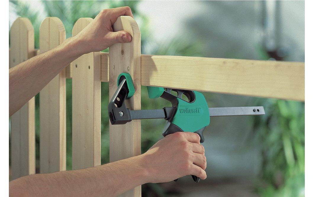 Wolfcraft Schraubzwinge »EHZ Easy 75« Ausladung 75 mm / Dehnbereich 180 - 740 mm