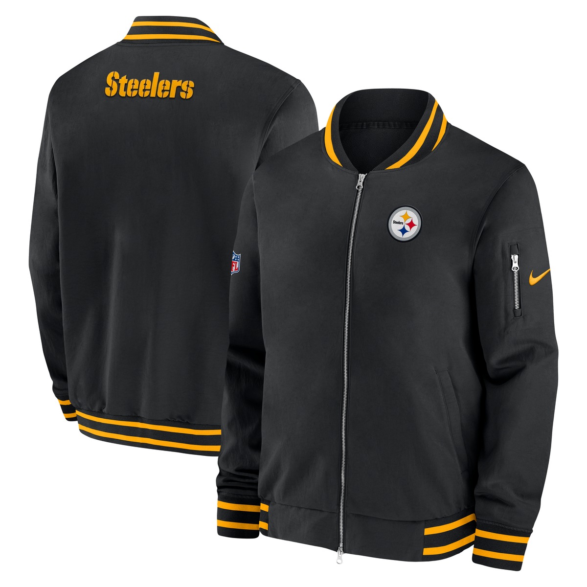 Nike Bomberjacke "Nike Jacke Pittsburgh Steelers Nike Bomber" günstig online kaufen