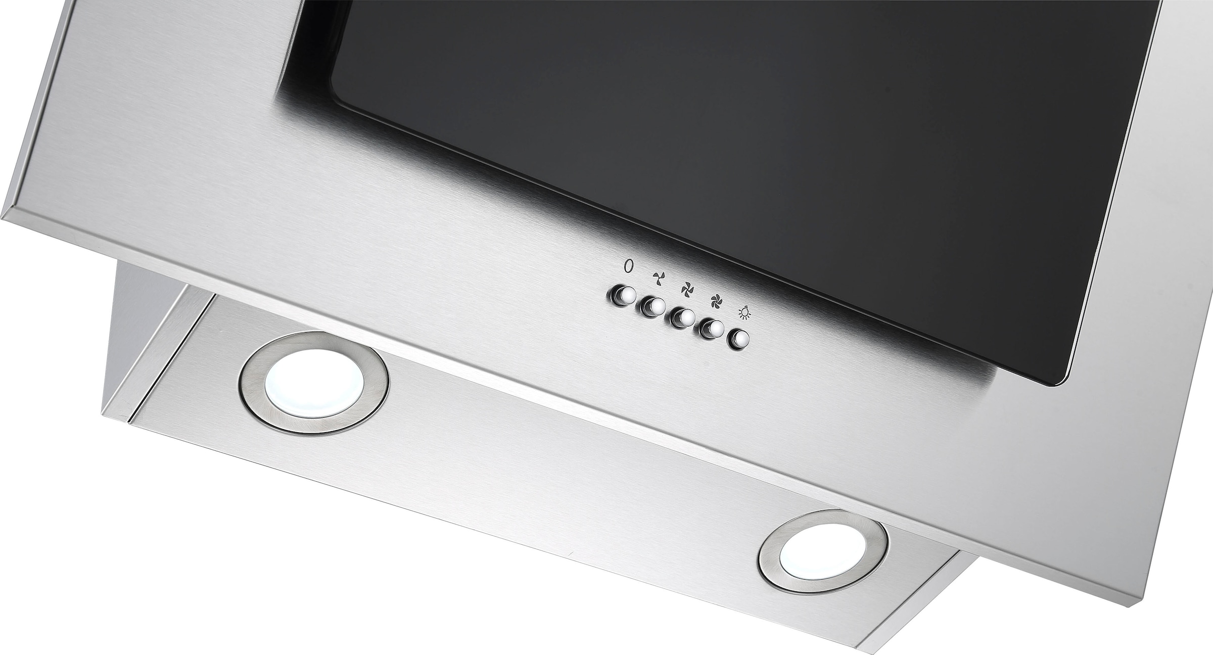 RESPEKTA Kopffreihaube »CH2060« 60 cm, 3 Leistungsstufen, LED-Beleuchtung, Ab- und Umluftfähig