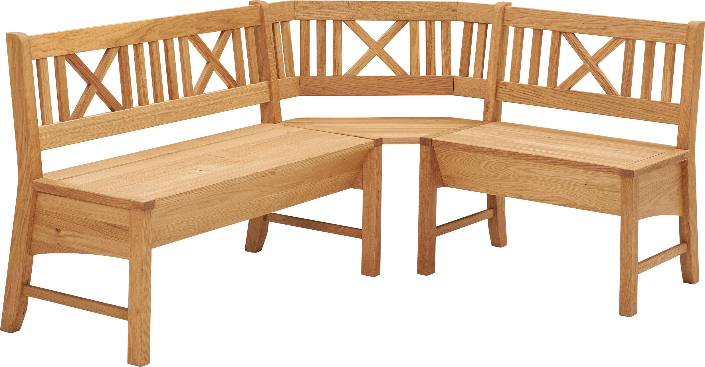 Thumbnail - massivline&more Eckbankgruppe "Königsee" Set, 4 Stk. tlg. Eckbank ist umstellbar, Eckbank mit Truhe