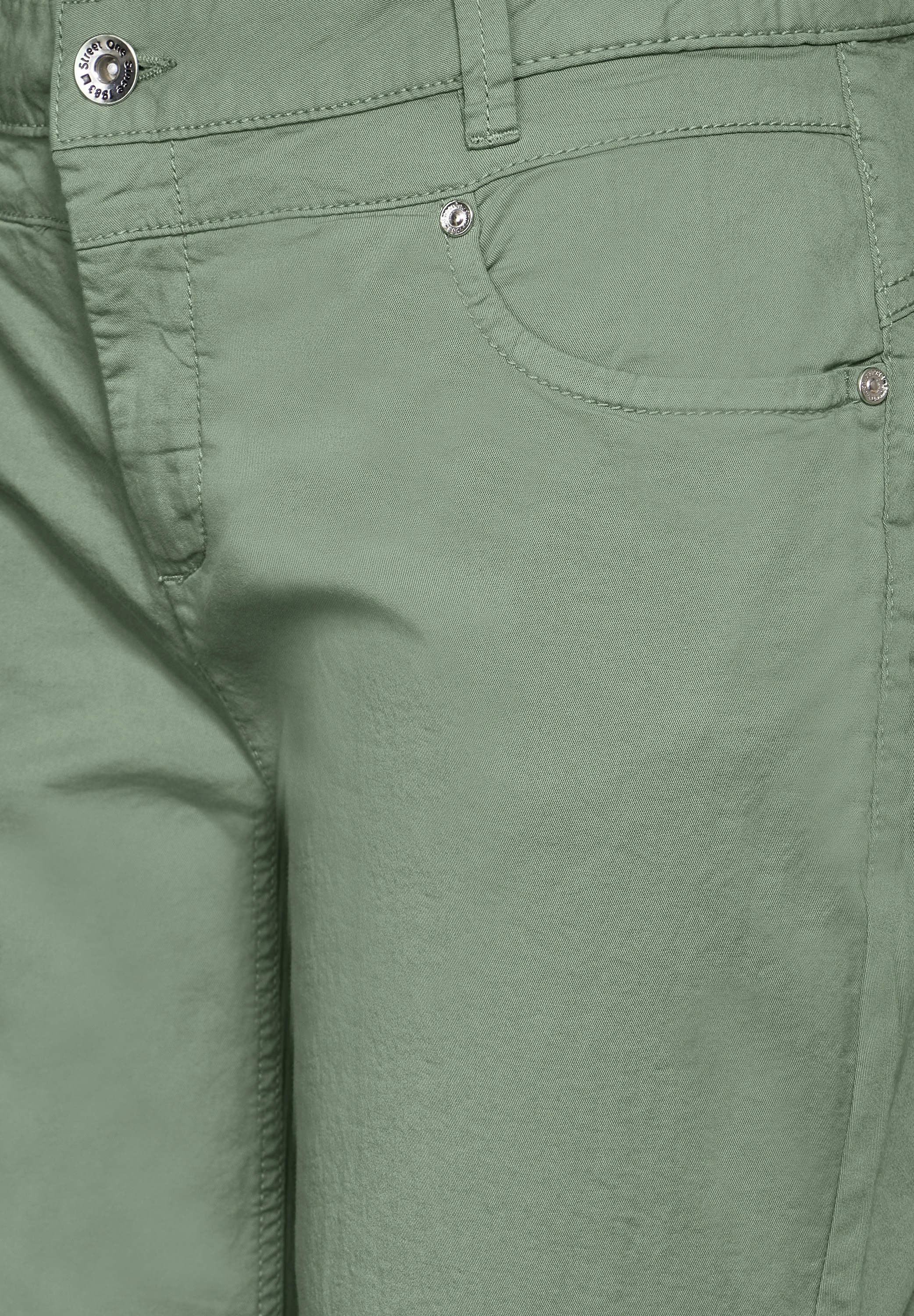 STREET ONE Stoffhose, Middle Waist