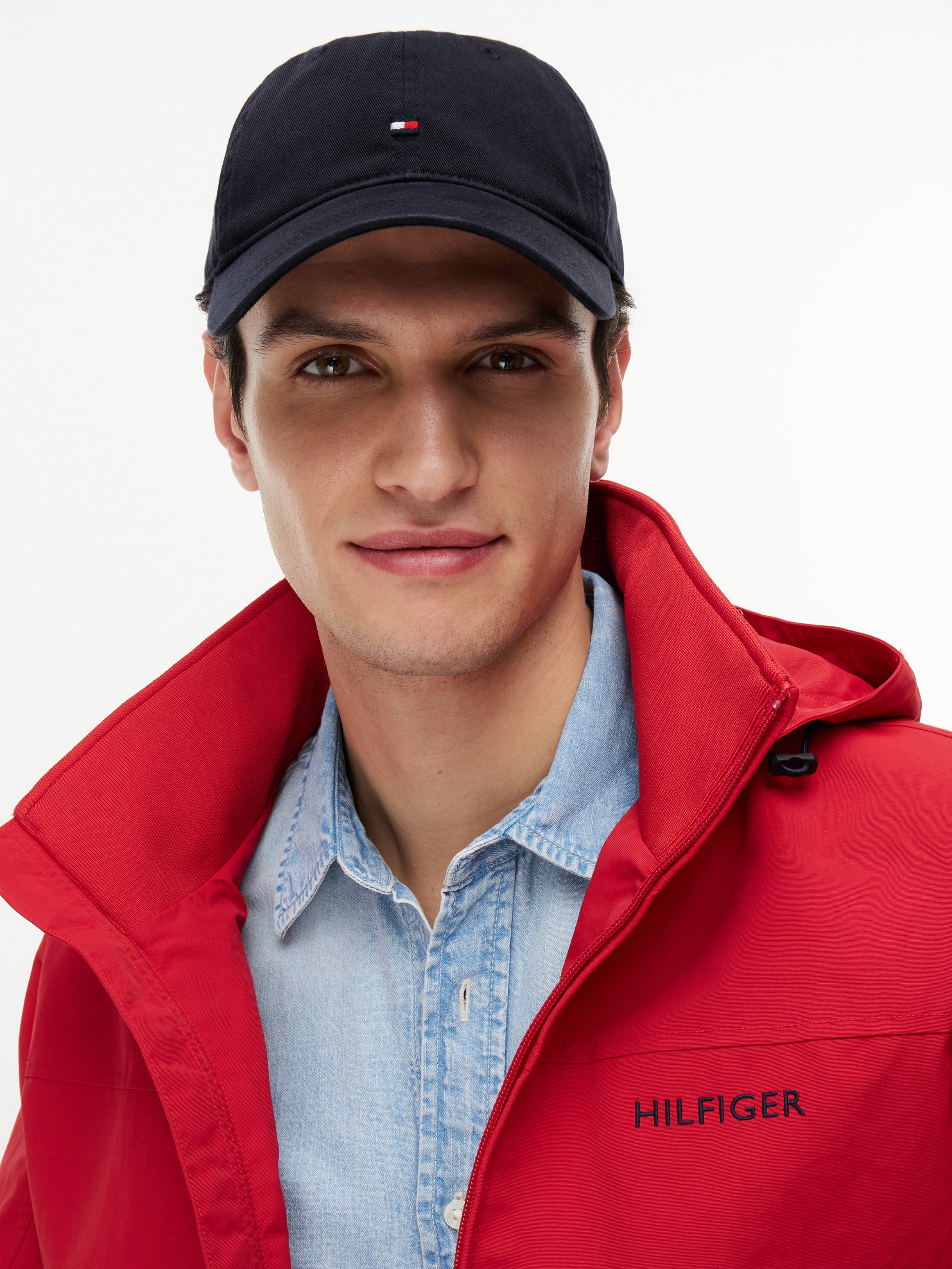 Tommy Hilfiger Baseball Cap »FLAG SOFT« Regular fit mit festem Schirm