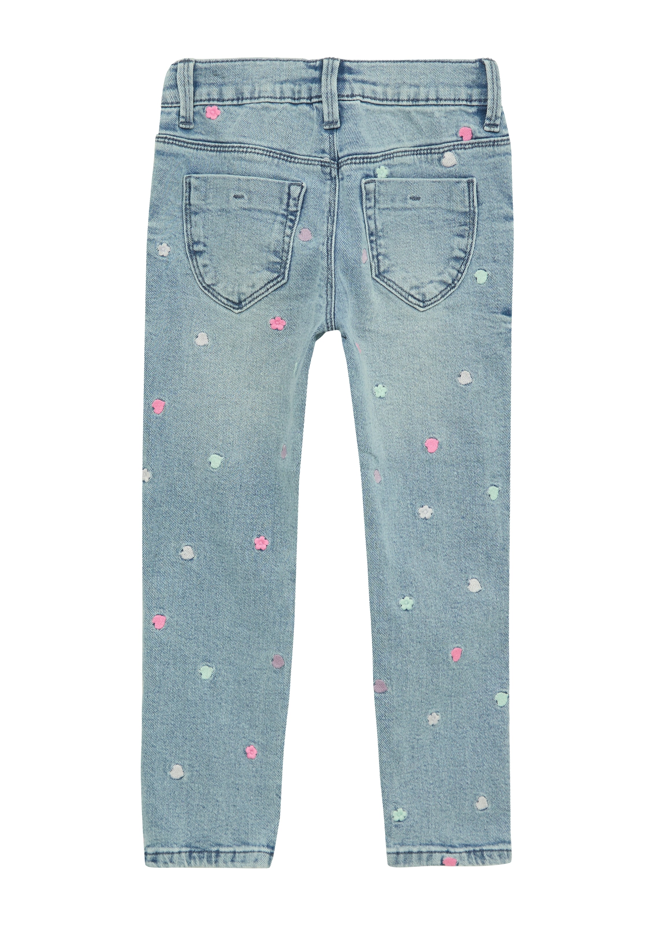 s.Oliver Junior Regular-fit-Jeans, mit Print