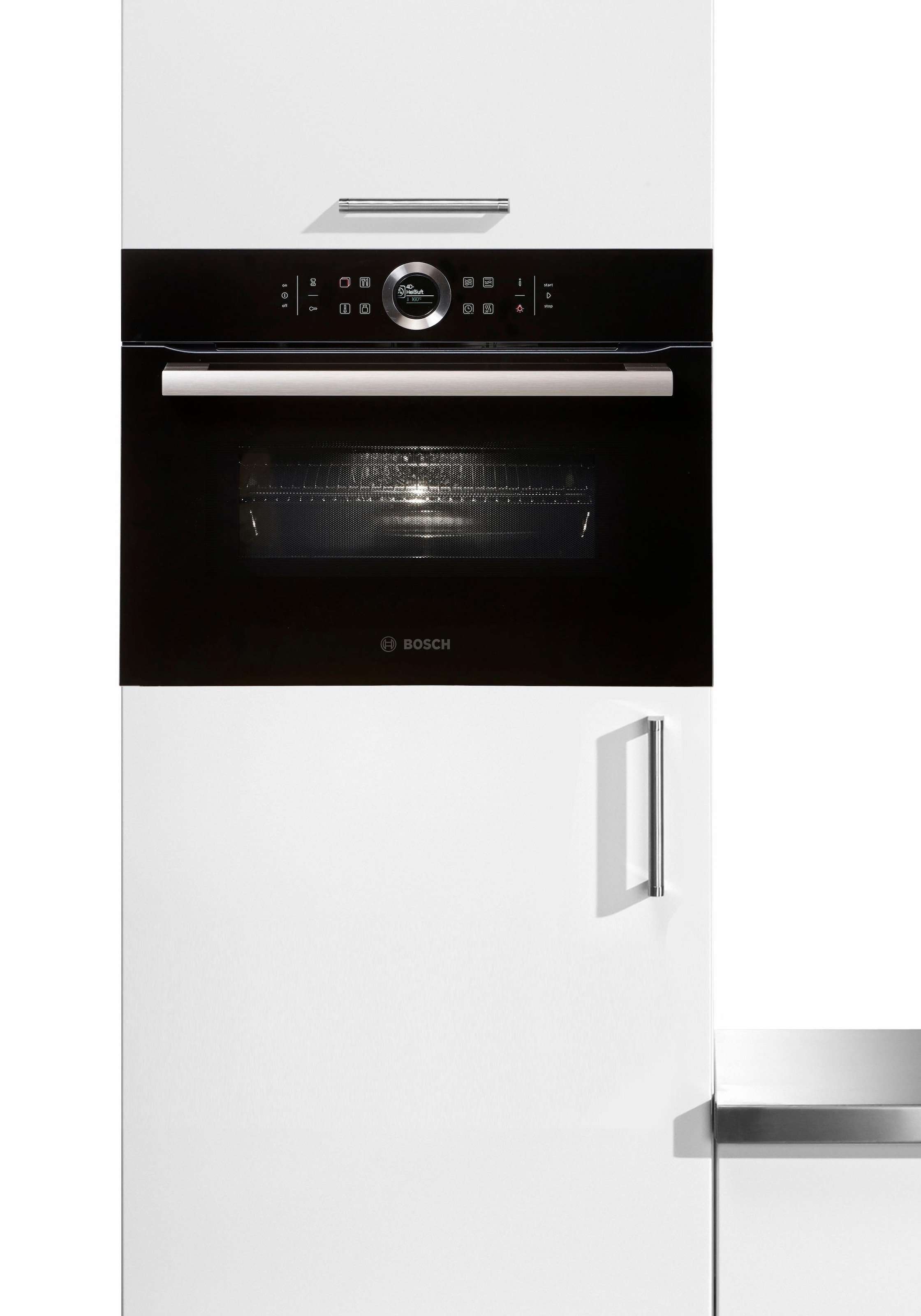 BOSCH Backofen mit Mikrowelle, Bedienung mit TFTDisplay BAUR