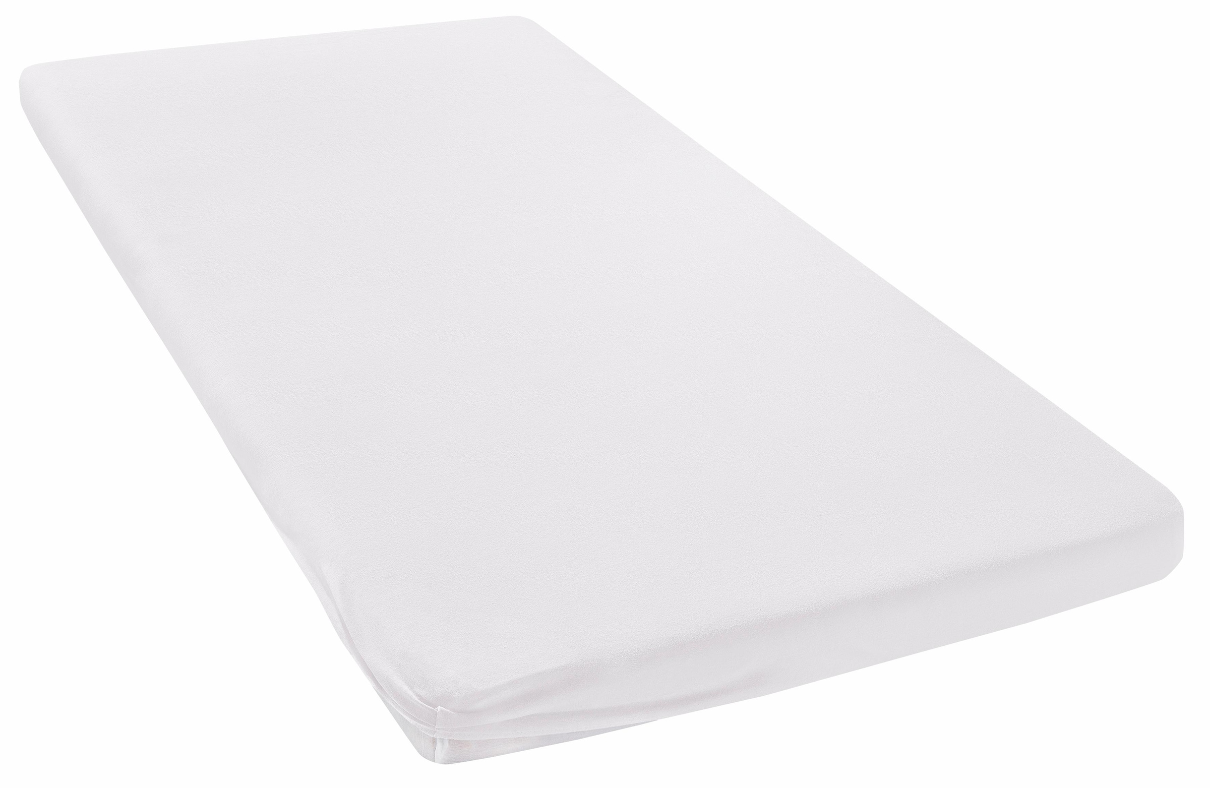 OTTO home Spannbettlaken "Topper Basic, in Gr. 90x200, 140x200 oder 180x200 cm" Baumwolle, Matratzen bis 8 cm Höhe, Bettlaken, Spannbetttuch, Laken