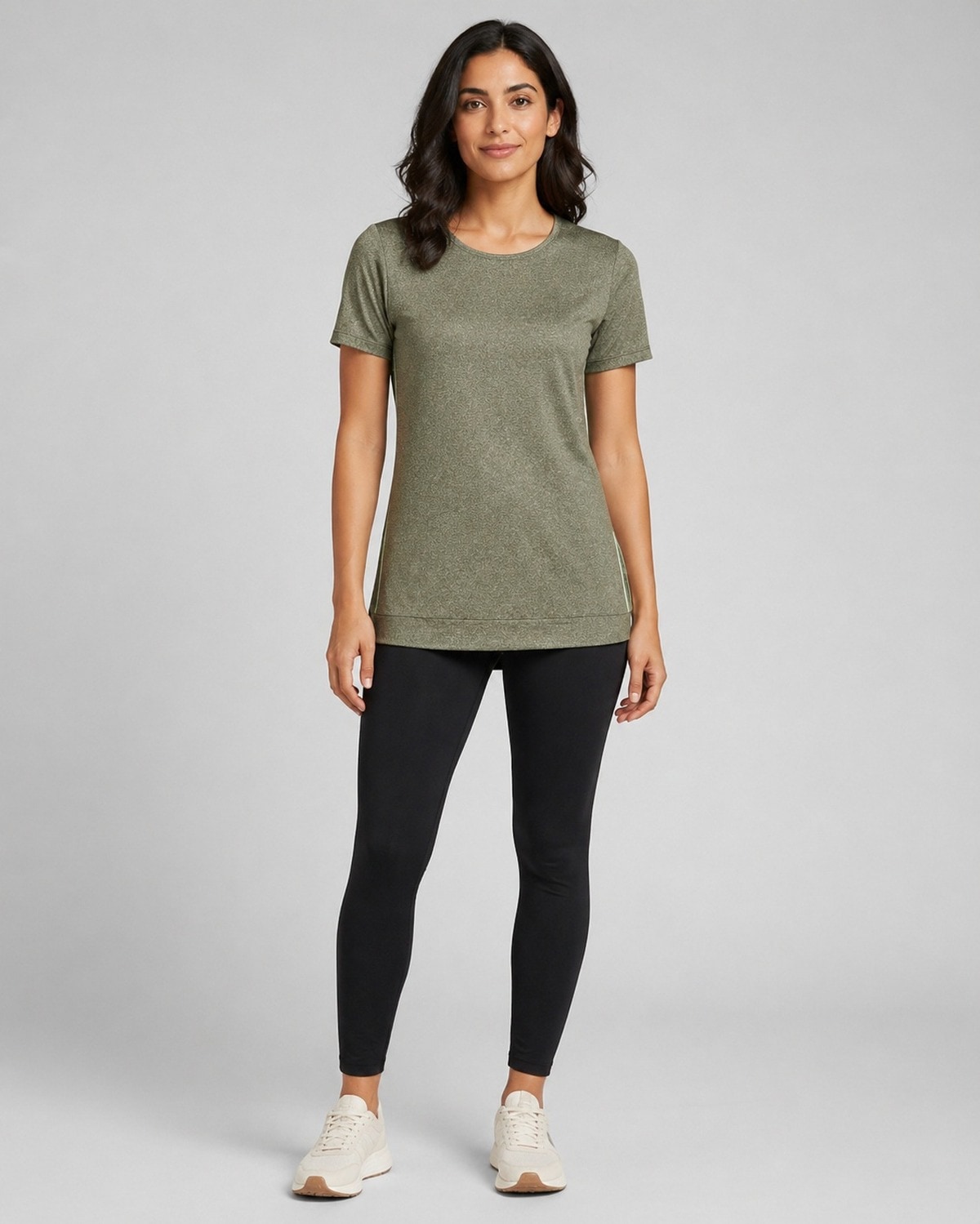 DEPROC Active Laufshirt »KITIMAT Motion« Funktionsshirt in Melangeoptik