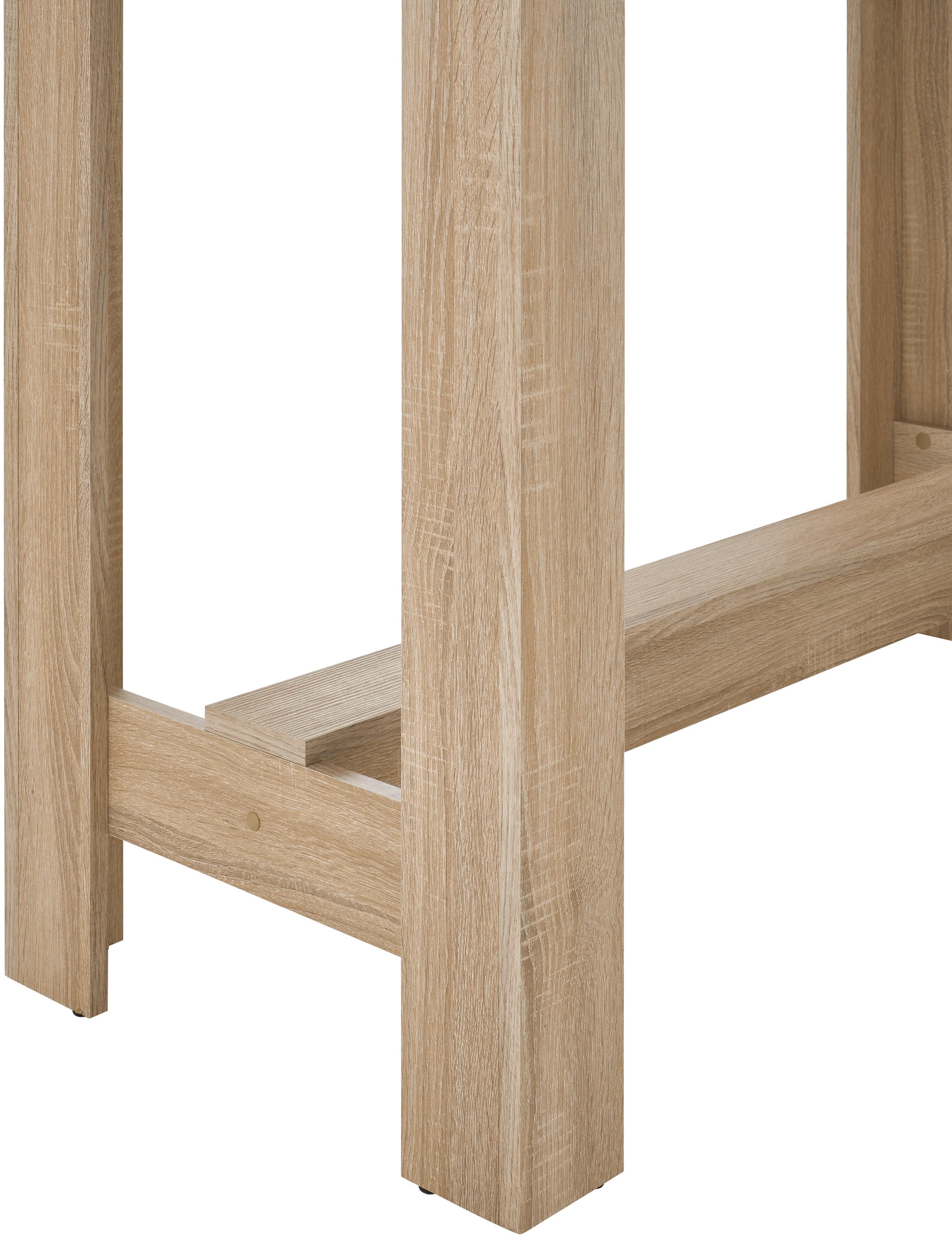 Stolkom Bartisch »Modesto Küchentisch, Bistrotisch, Stehtisch Küche, BxHxT 115x103x50 cm«, Grozügige Fläche, Stabiler Halt, Tischplatte melaminbeschichtet